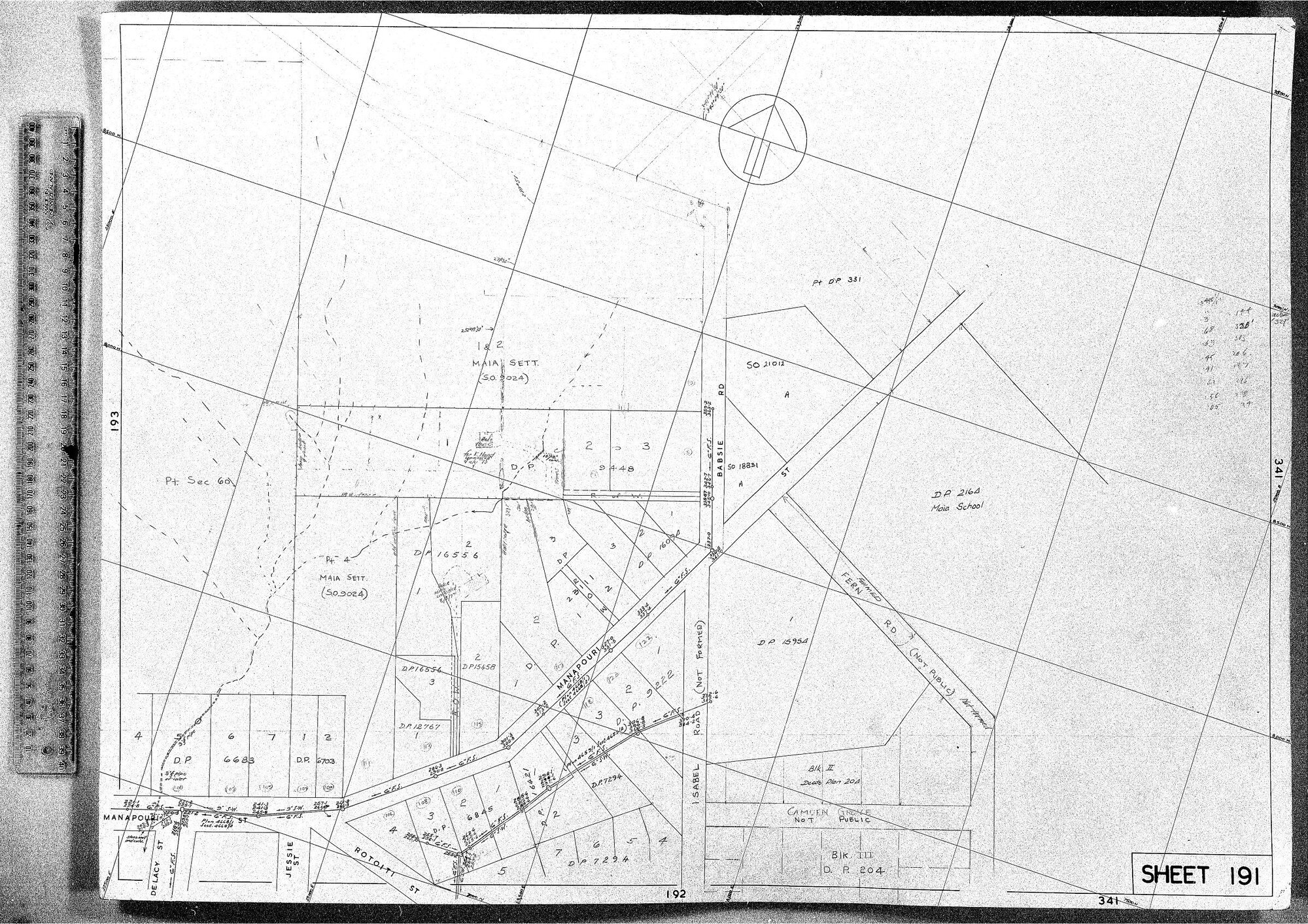 RETICULATION PLAN 191