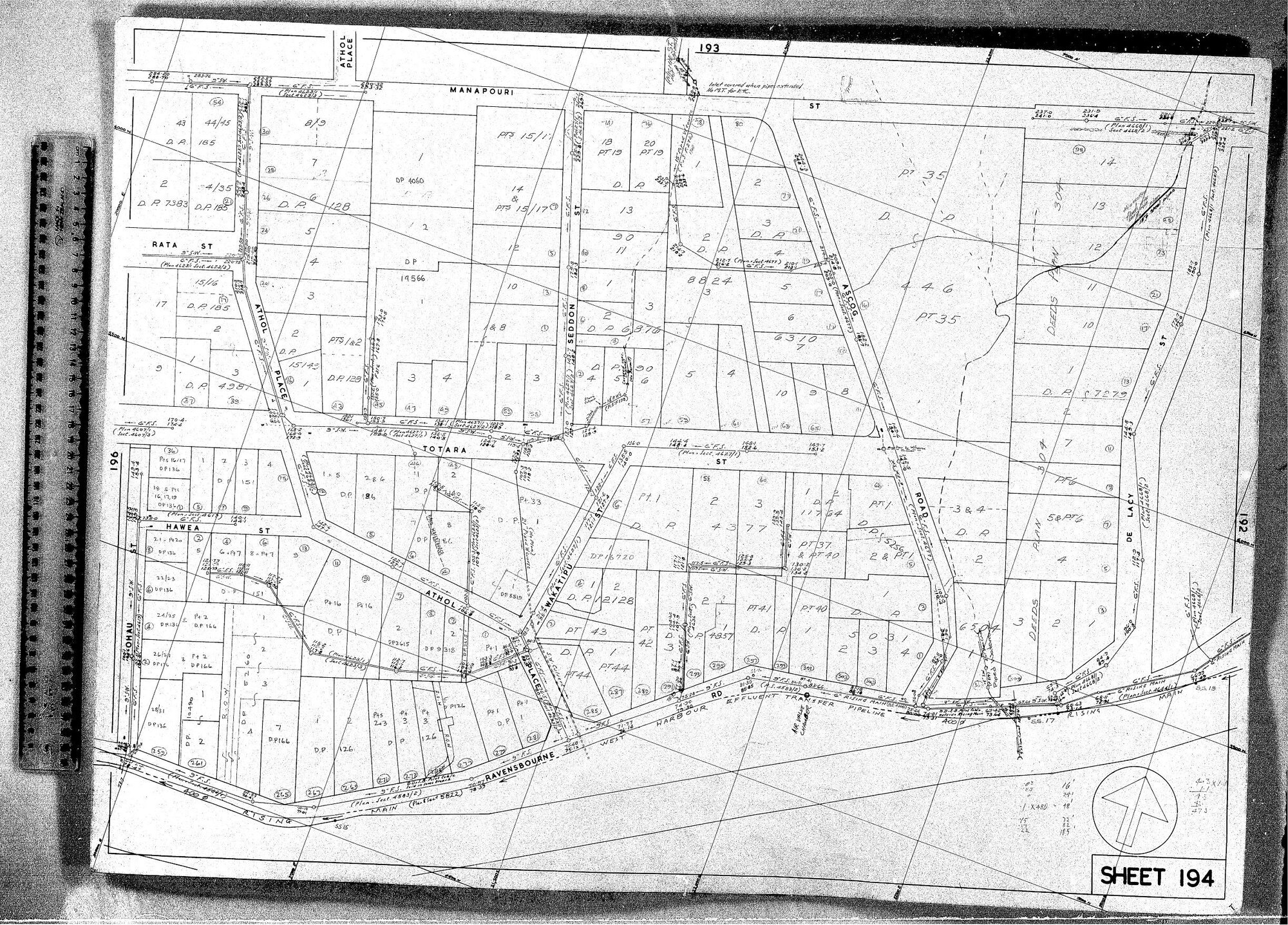 RETICULATION PLAN 194