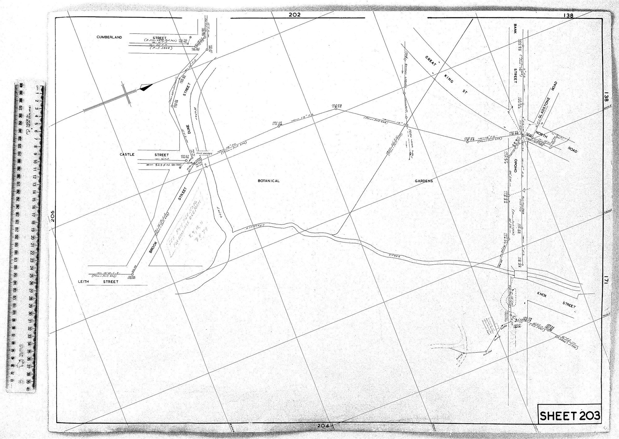 RETICULATION PLAN 203