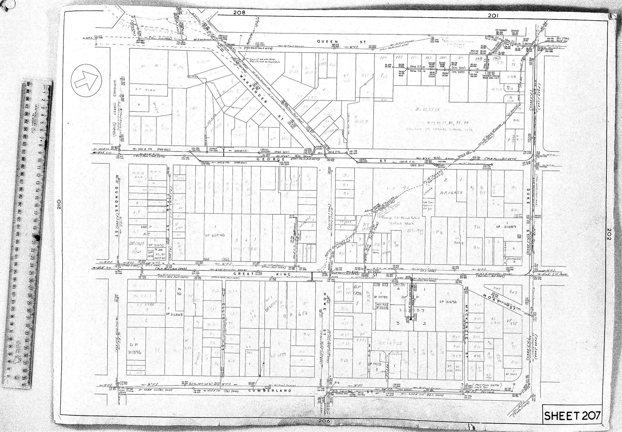 RETICULATION PLAN 207