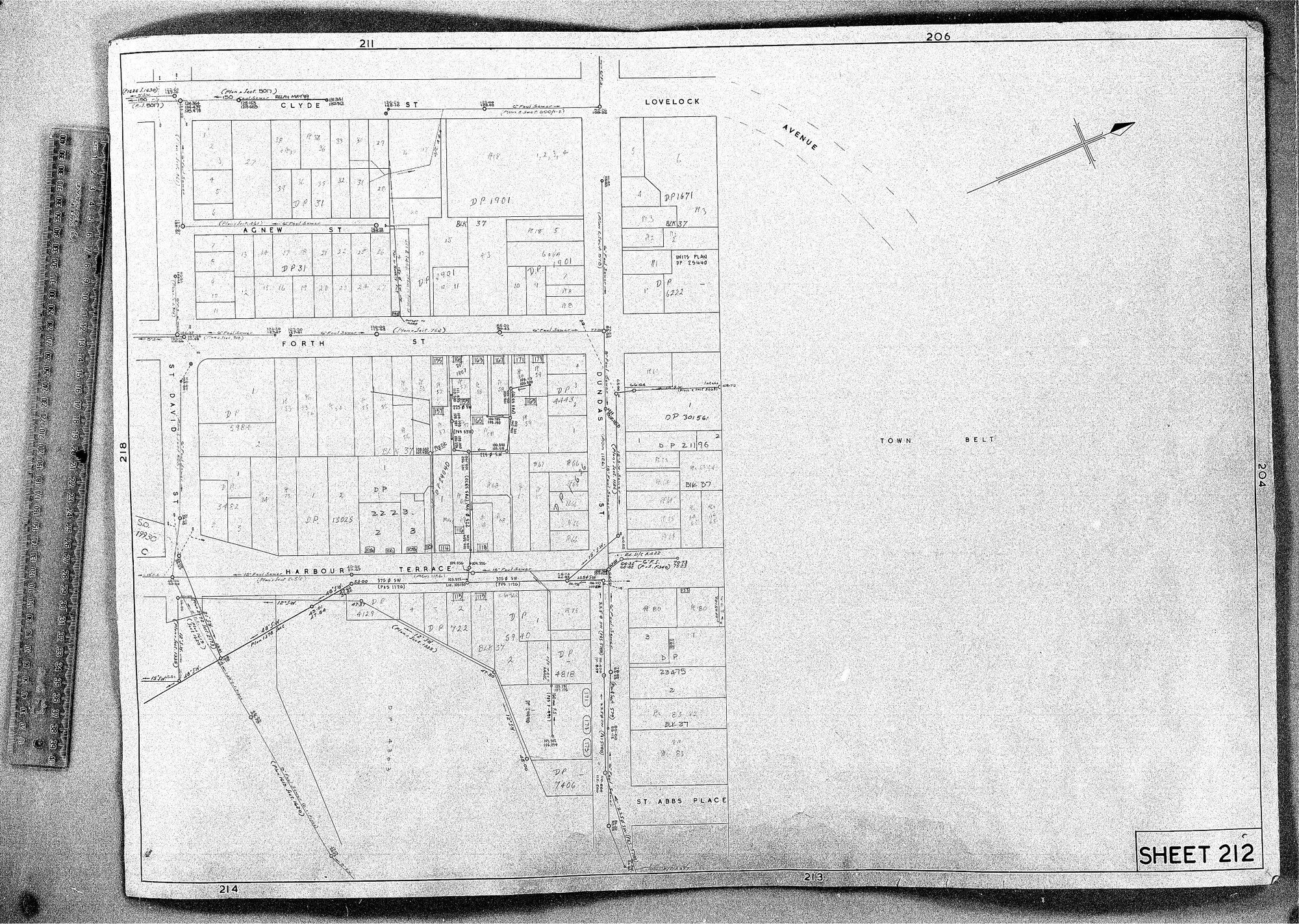 RETICULATION PLAN 212