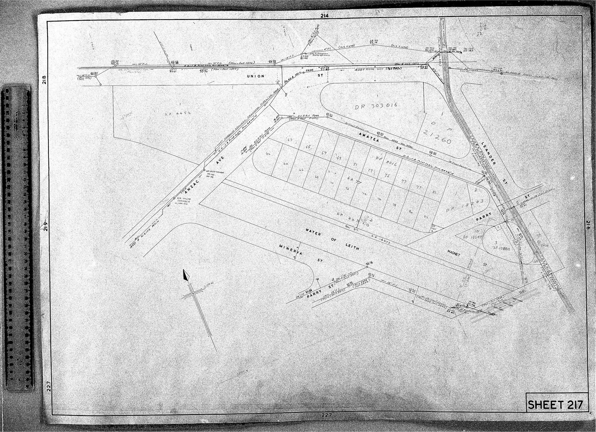 RETICULATION PLAN 217