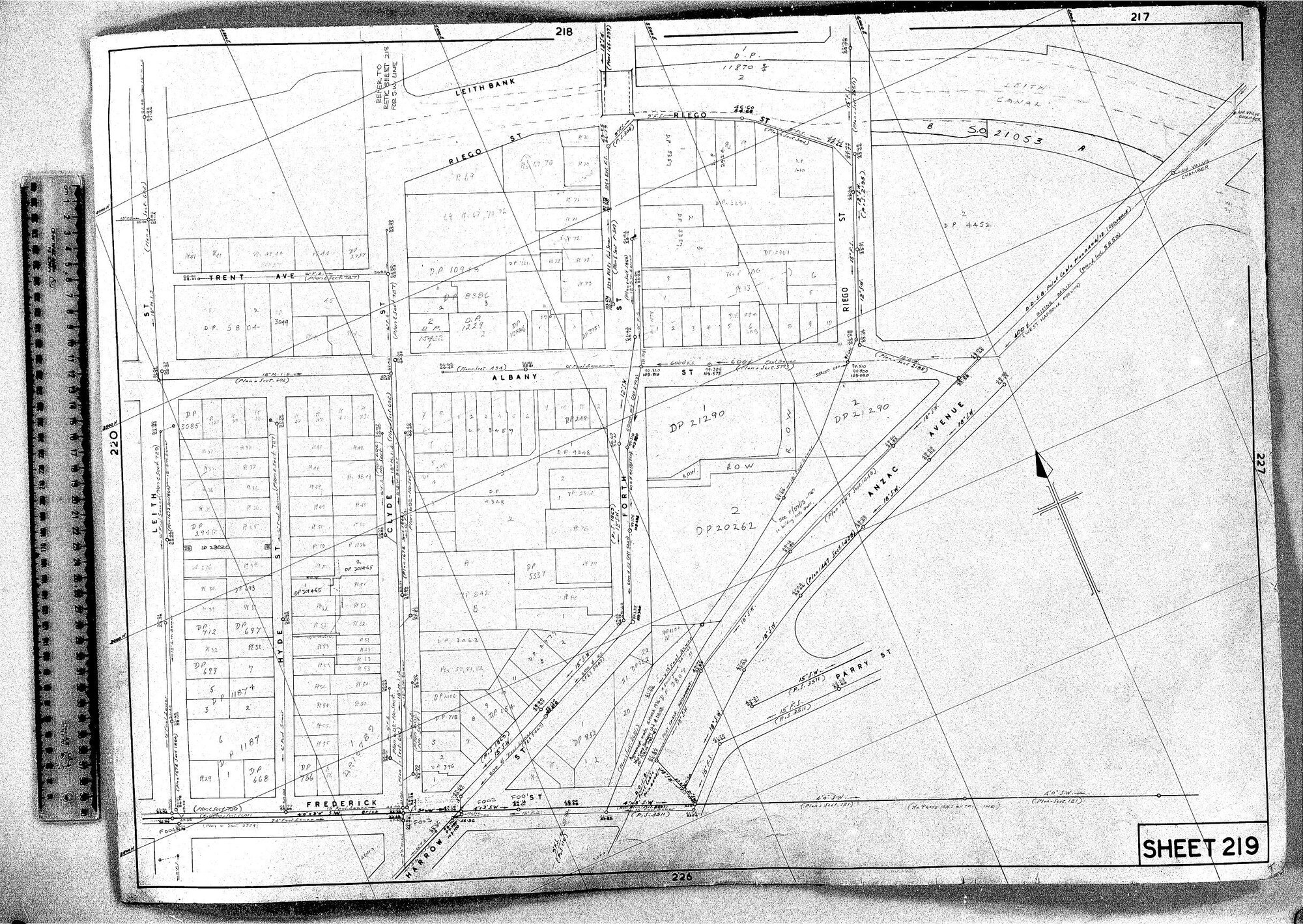 RETICULATION PLAN 219