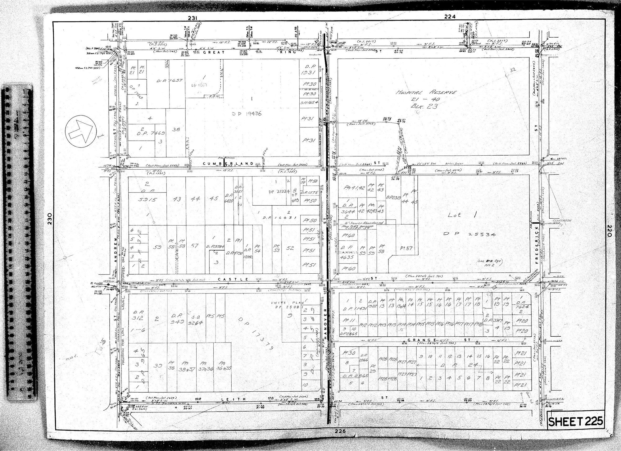 RETICULATION PLAN 225