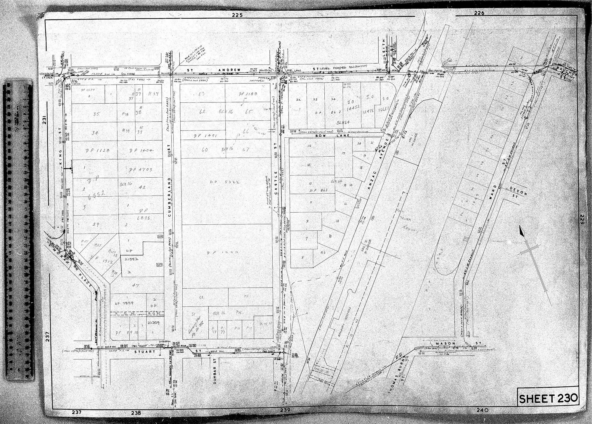 RETICULATION PLAN 230