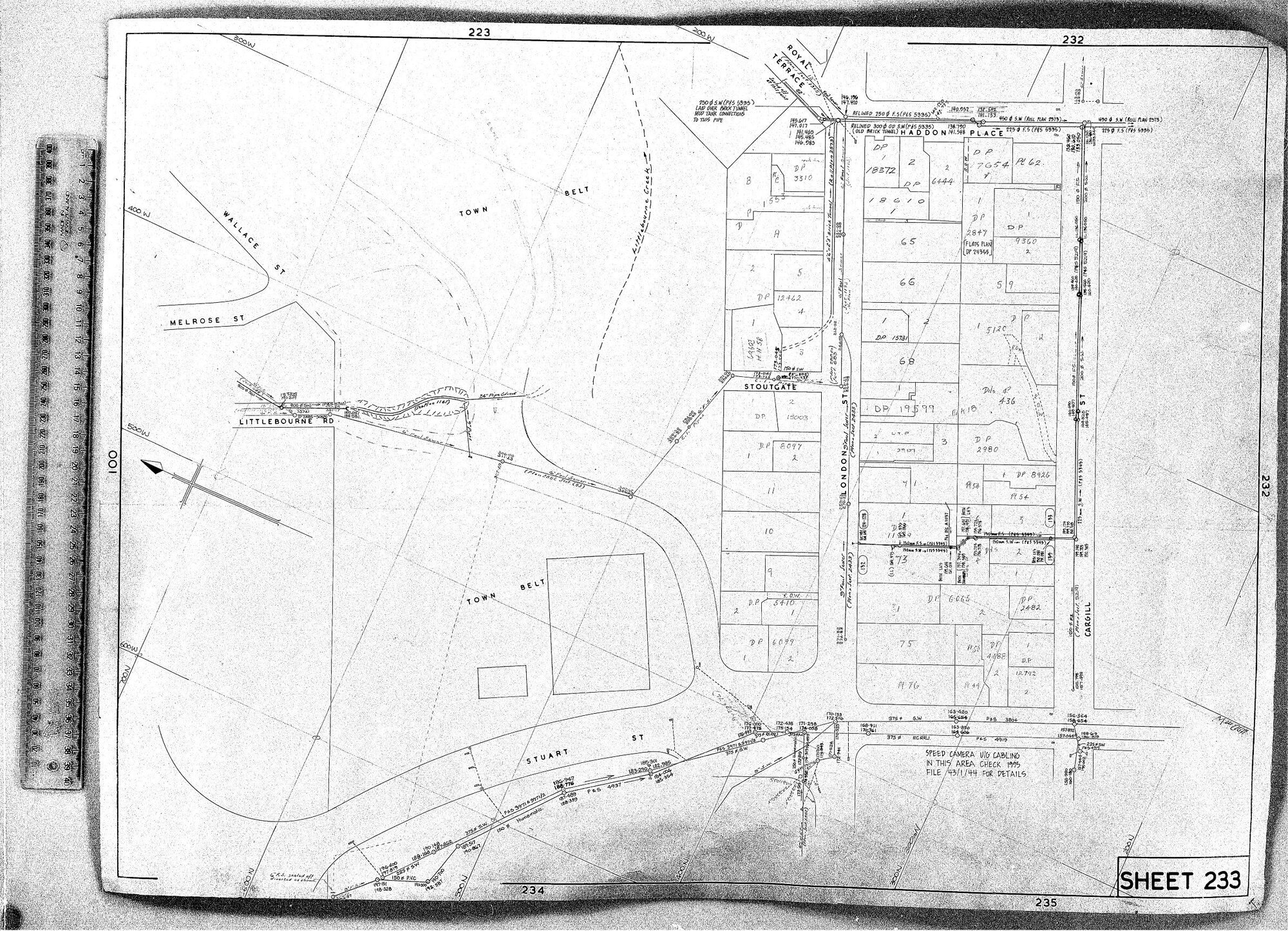 RETICULATION PLAN 233