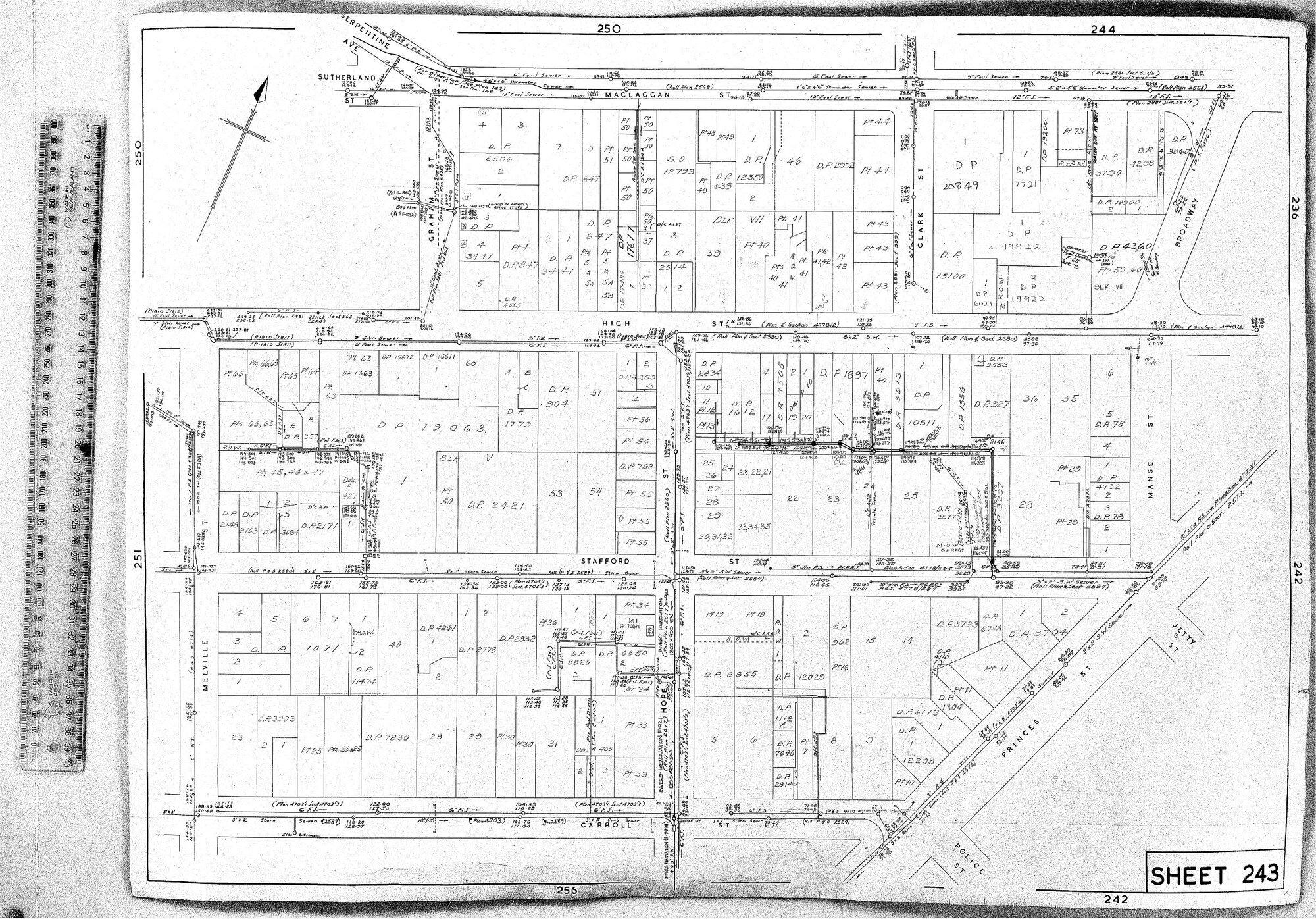 RETICULATION PLAN 243