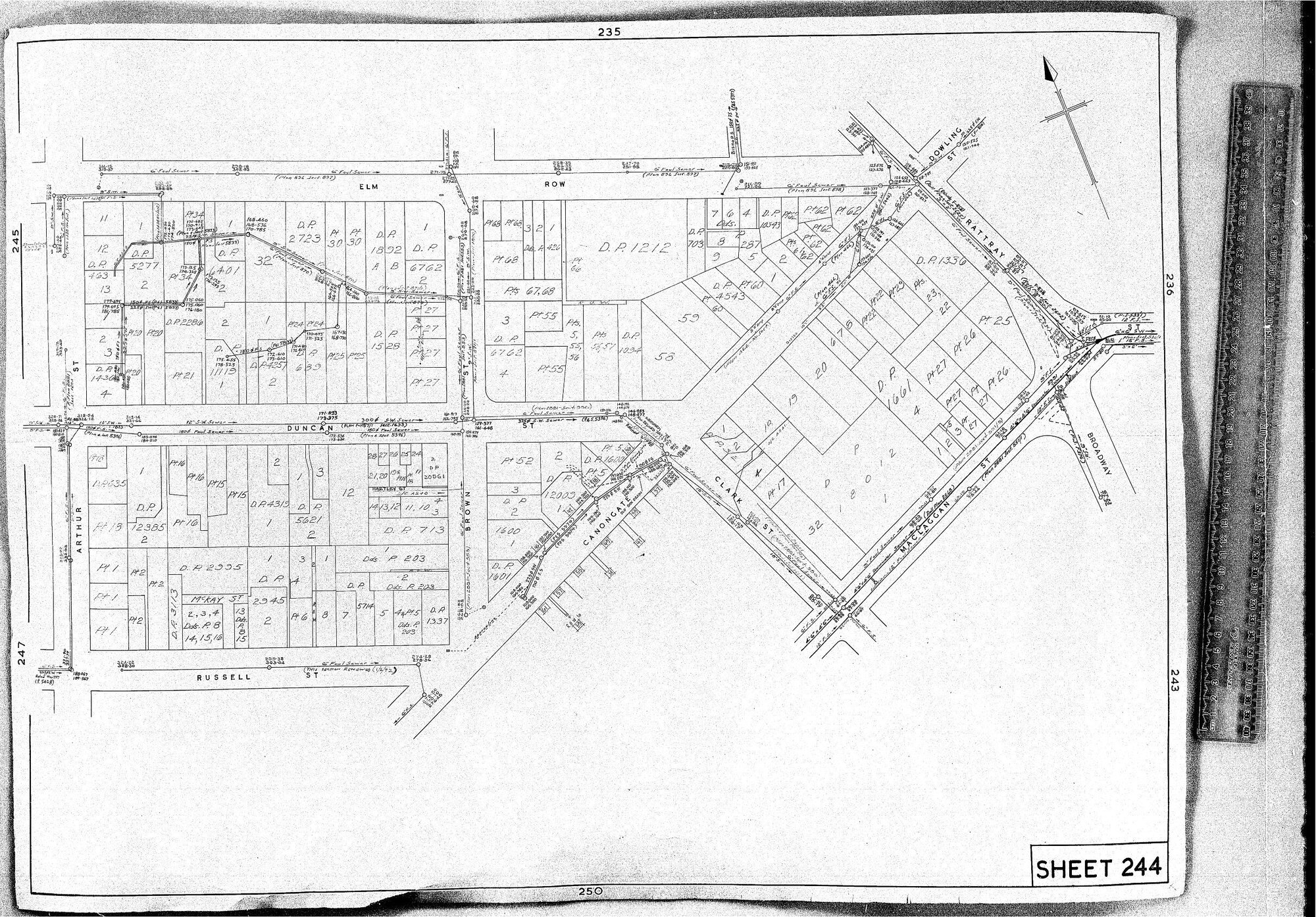 RETICULATION PLAN 244