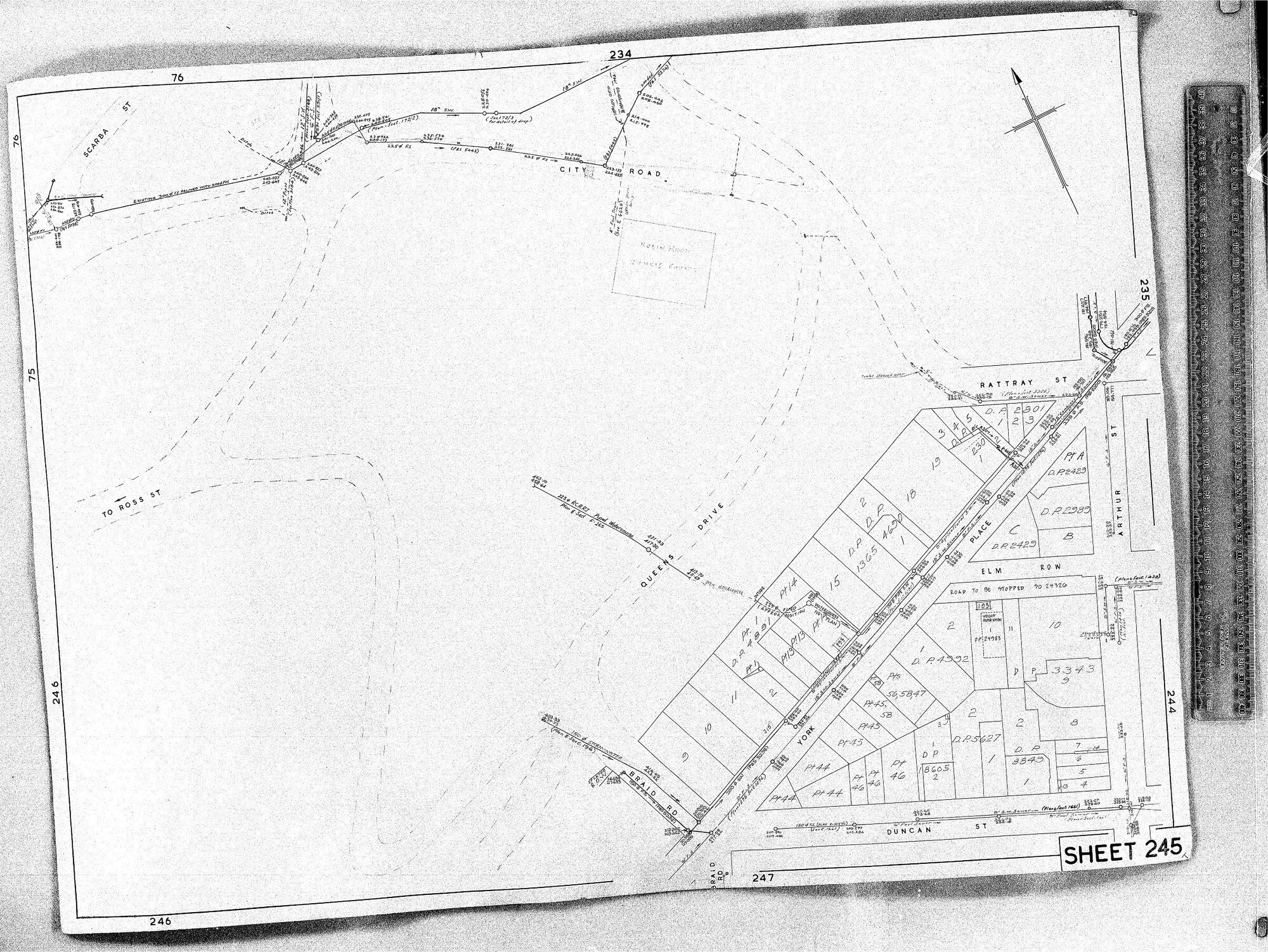 RETICULATION PLAN 245