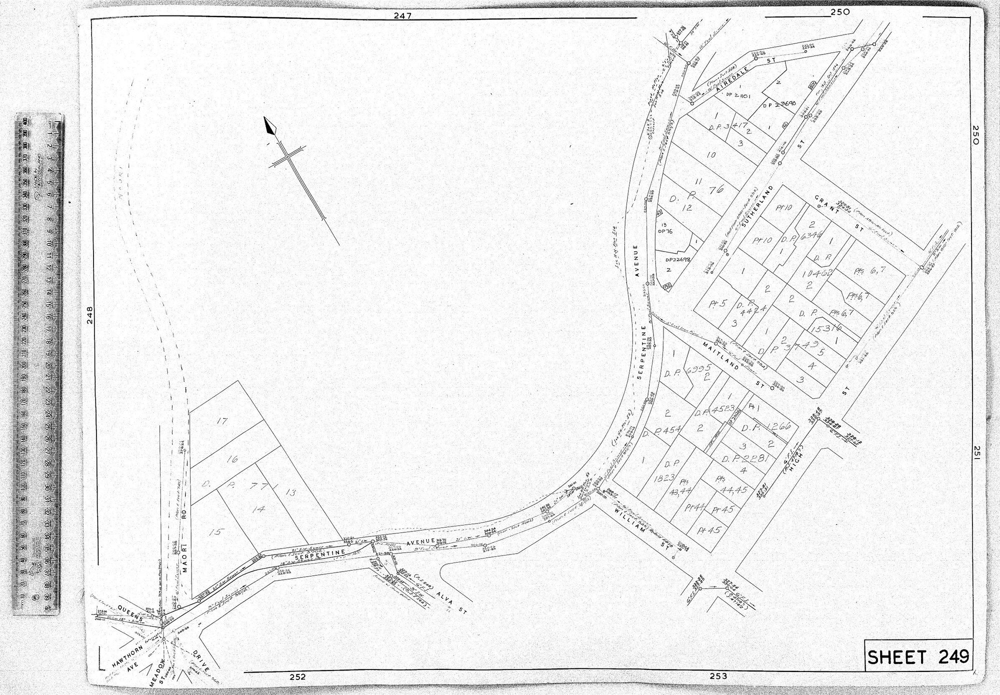 RETICULATION PLAN 249