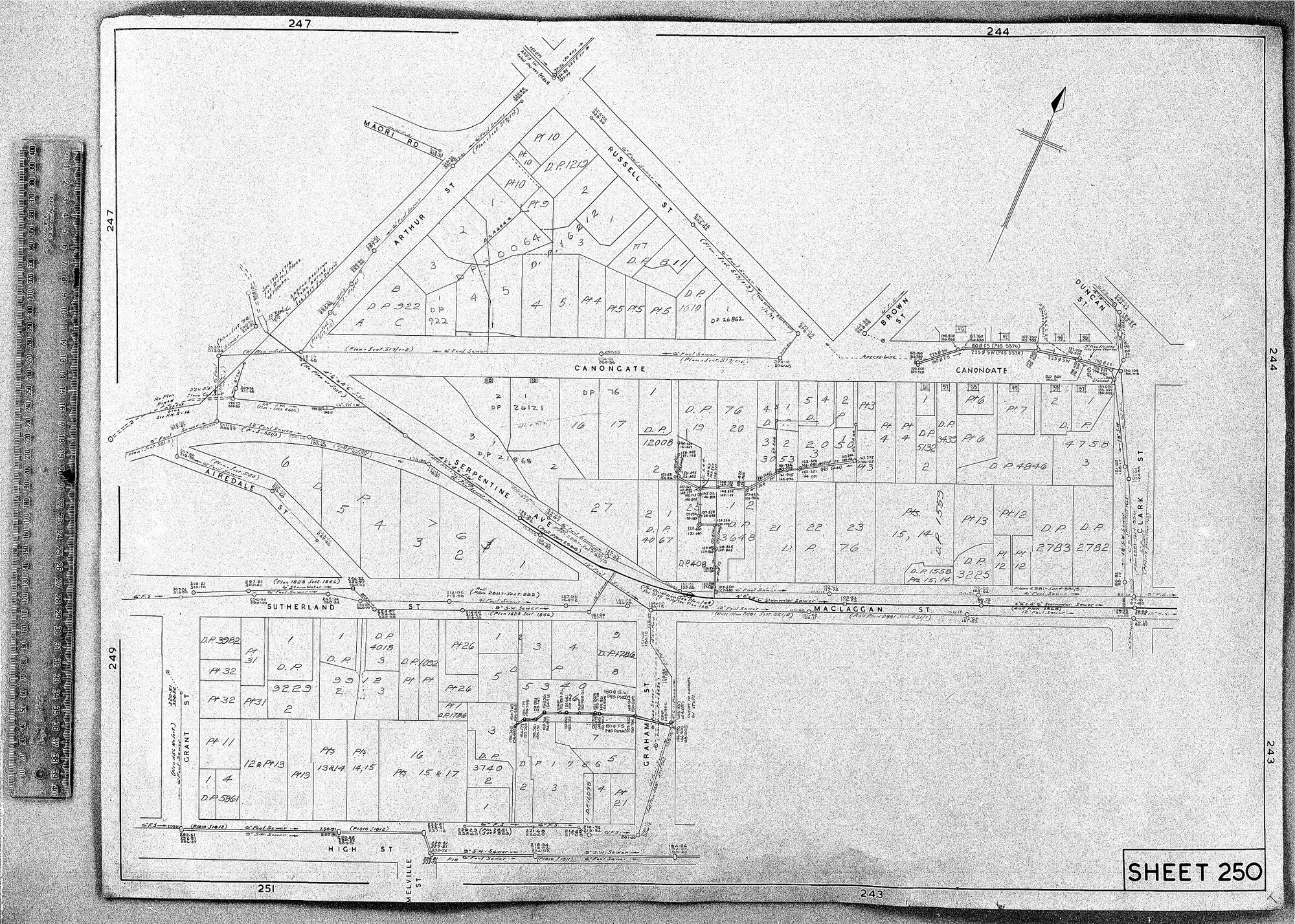 RETICULATION PLAN 250