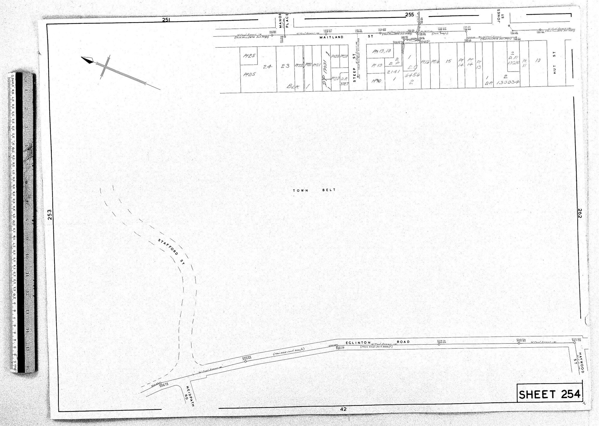RETICULATION PLAN 254