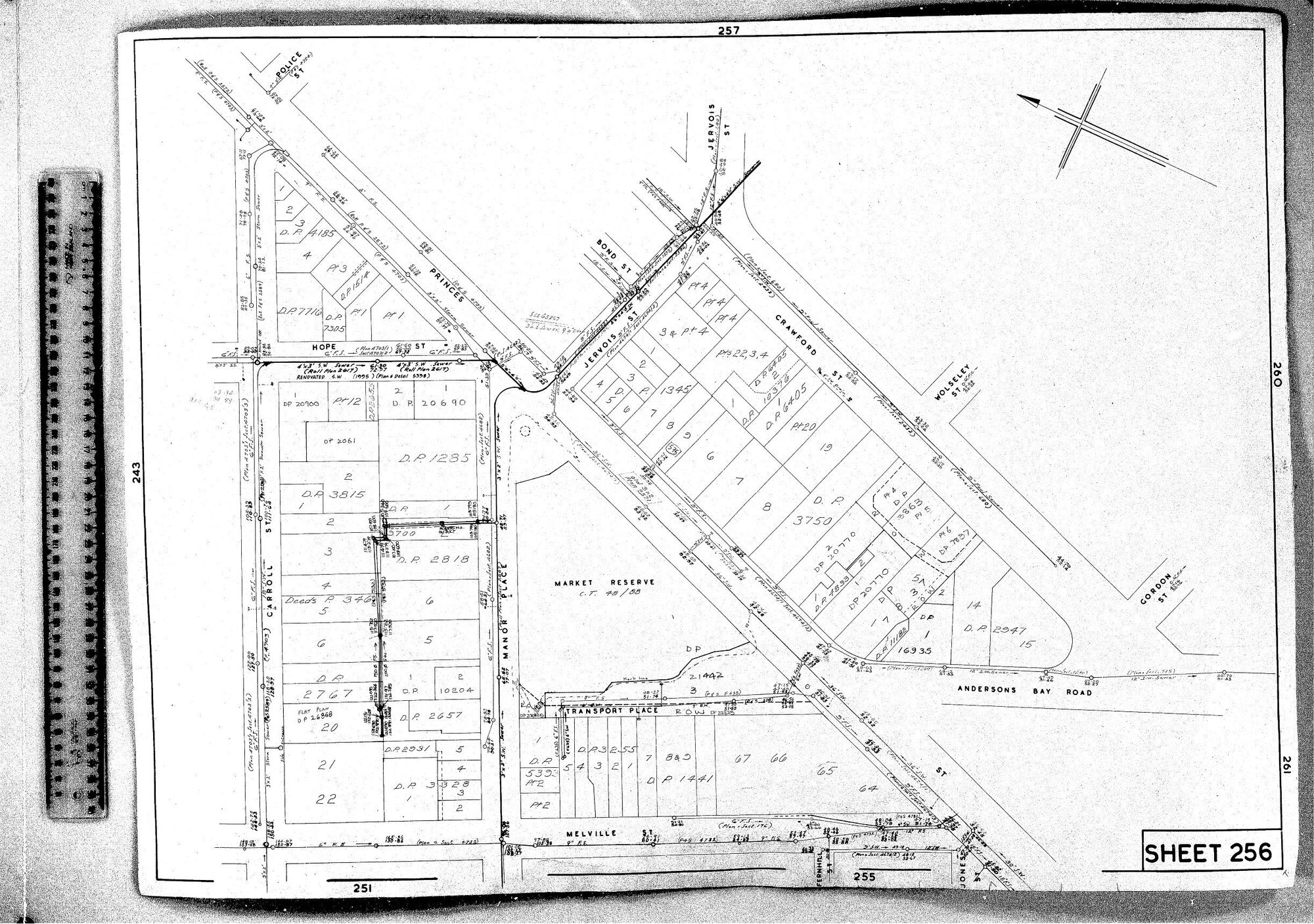 RETICULATION PLAN 256