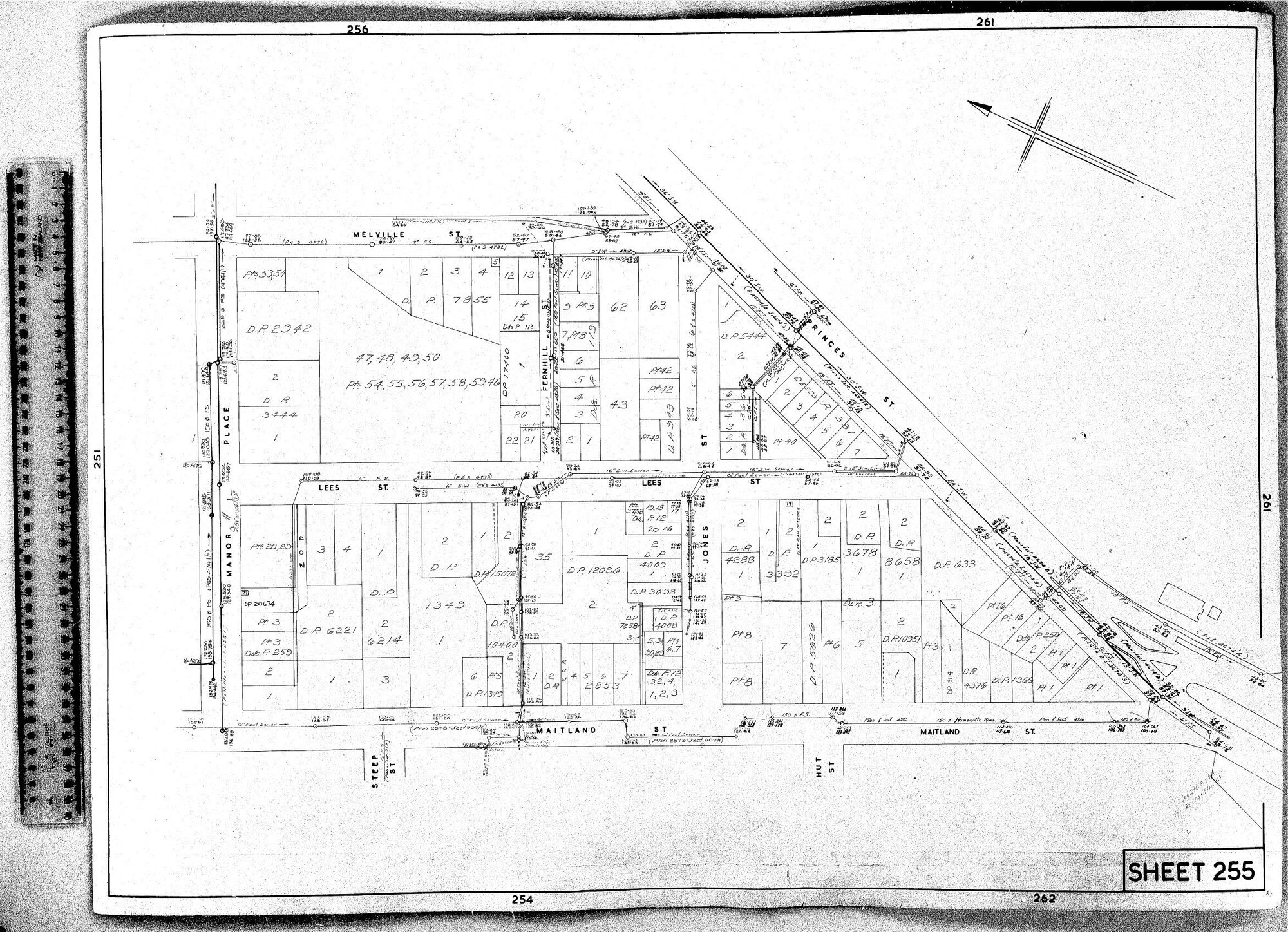RETICULATION PLAN 255