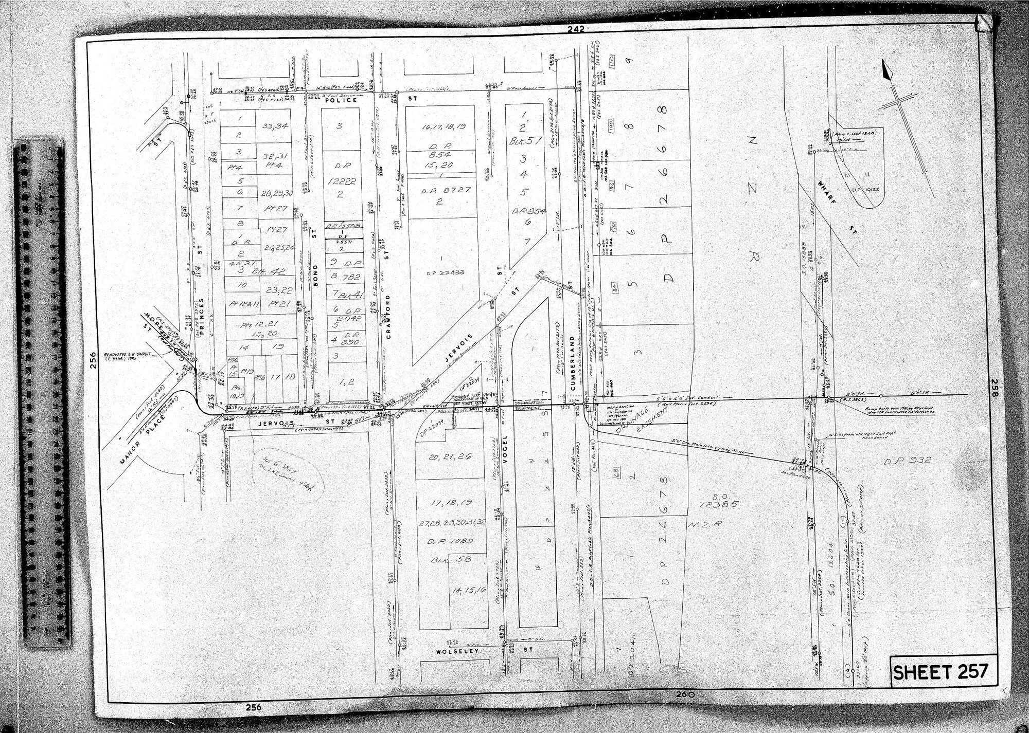 RETICULATION PLAN 257