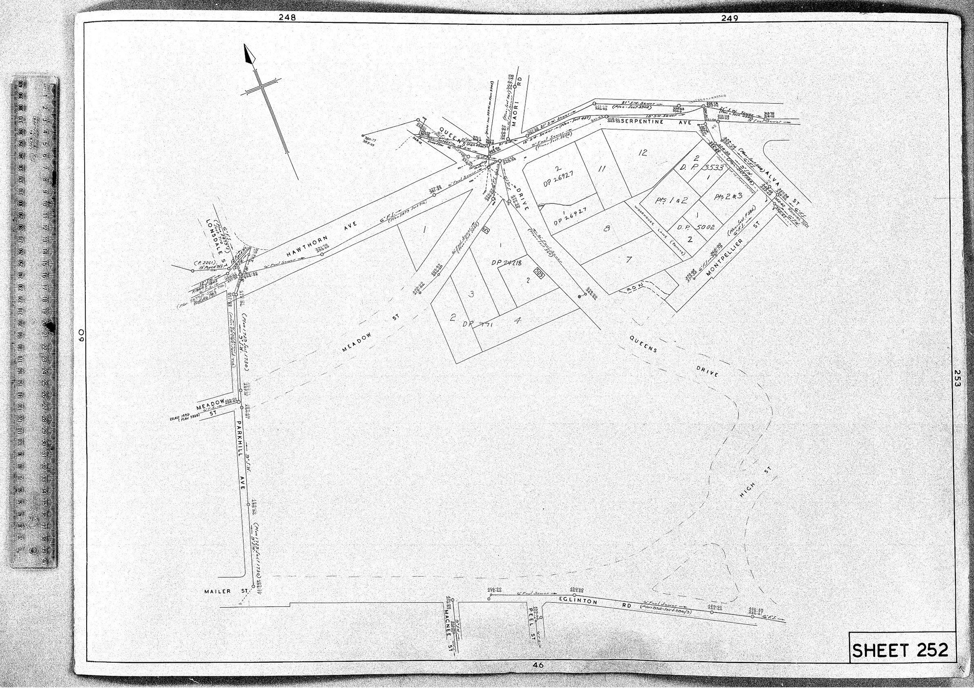 RETICULATION PLAN 252