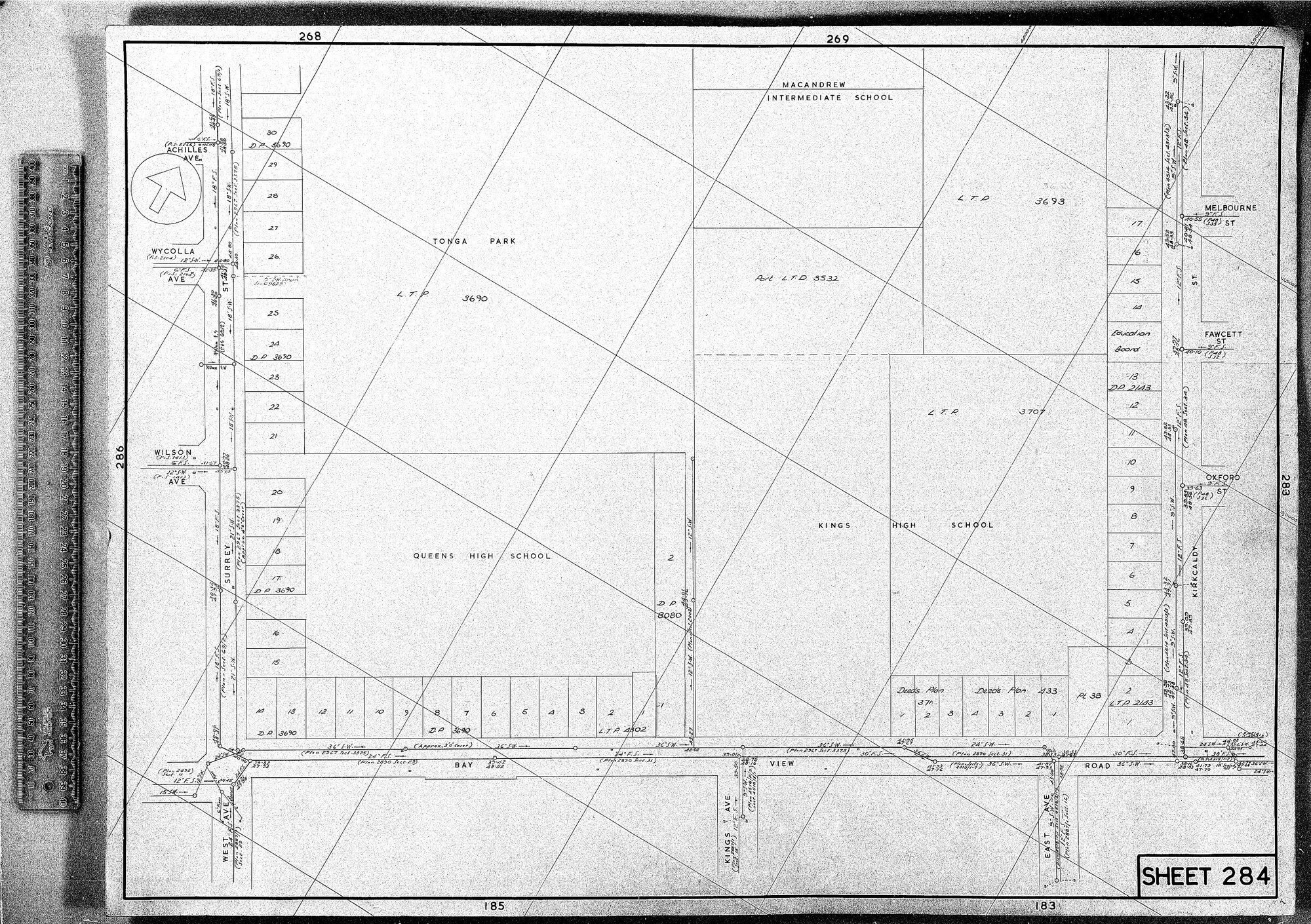 RETICULATION PLAN 284