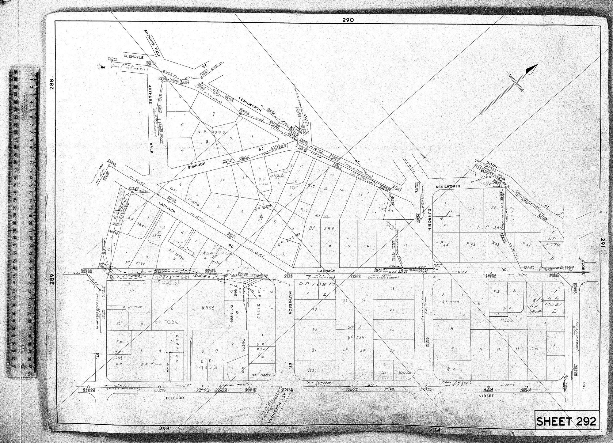 RETICULATION PLAN 292