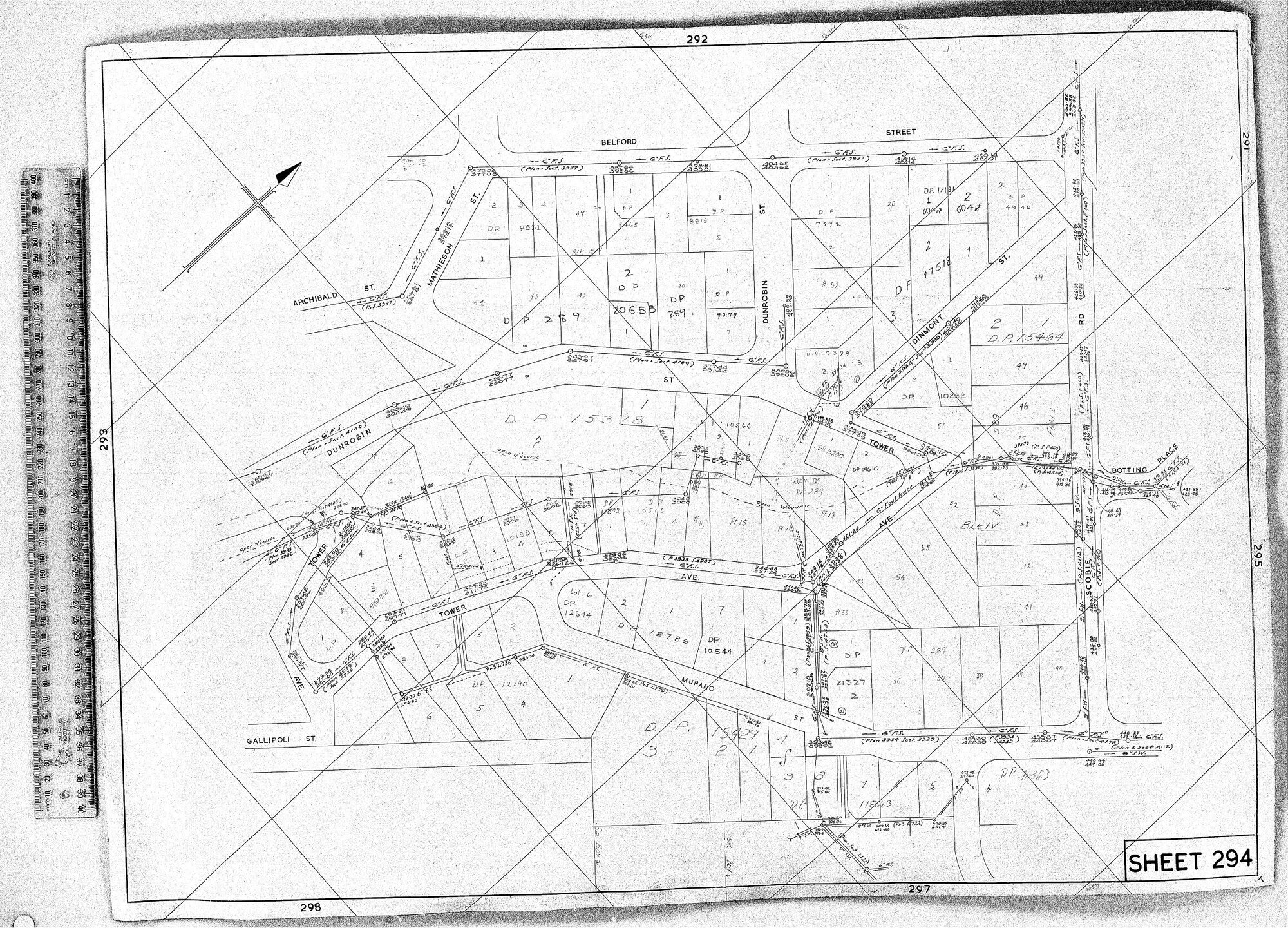 RETICULATION PLAN 294