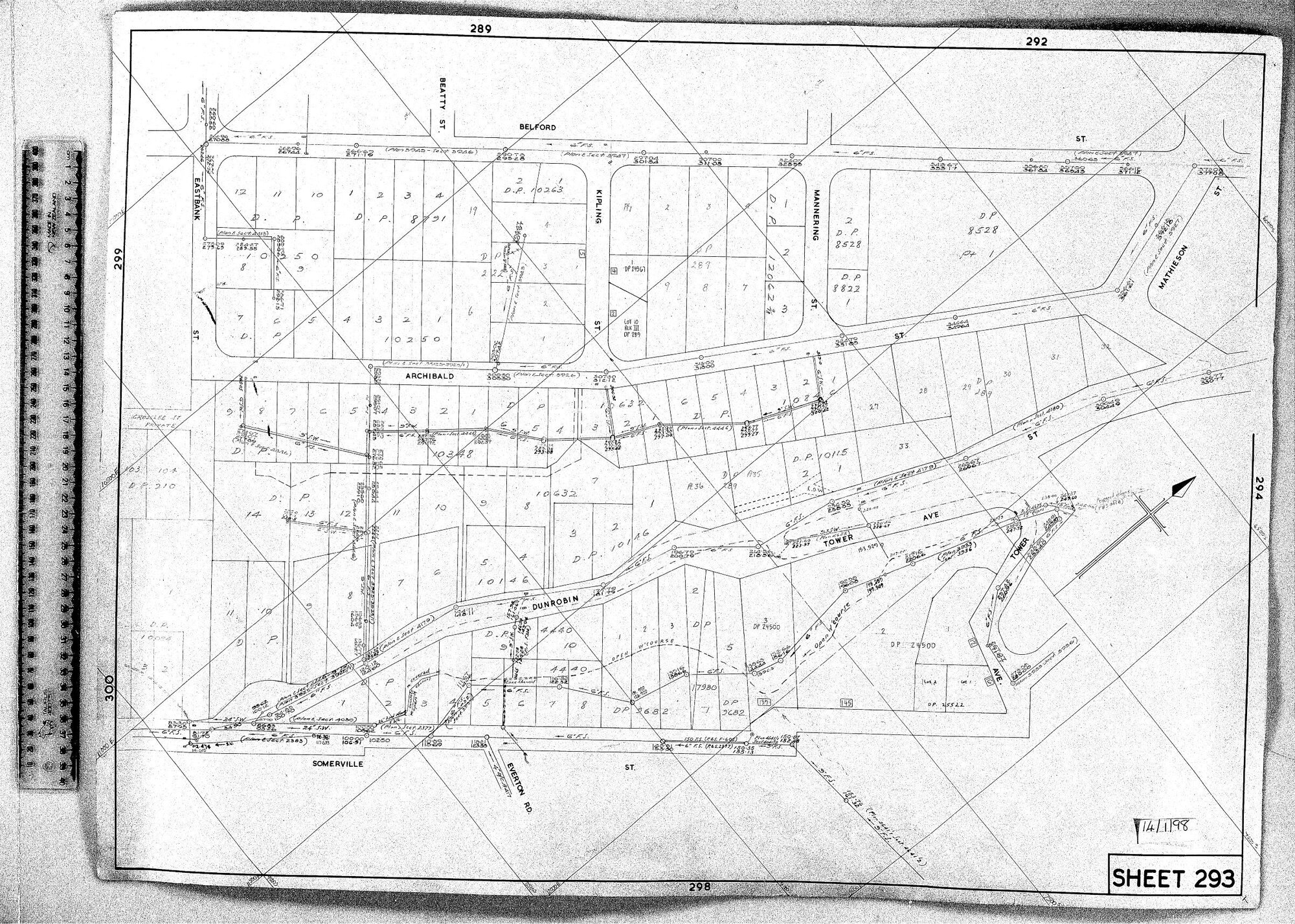 RETICULATION PLAN 293
