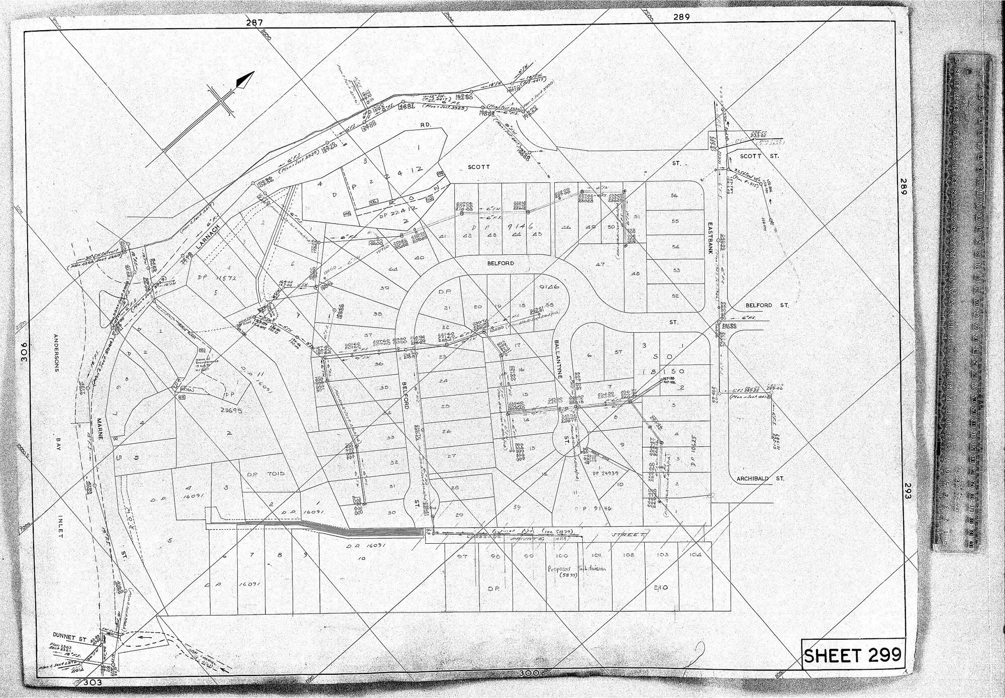 RETICULATION PLAN 299