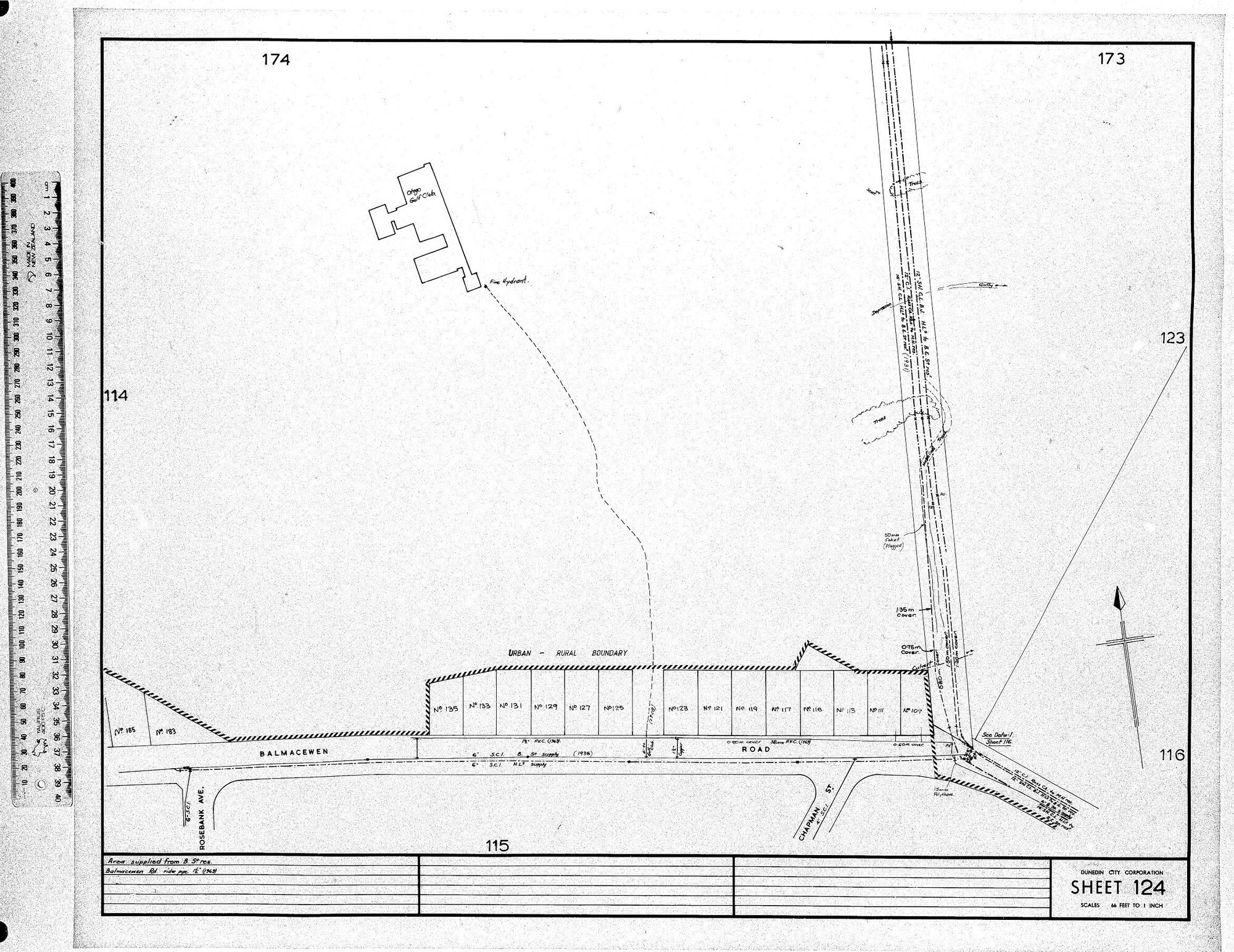 AREA SUPPLIED FROM B. ST.RES. 