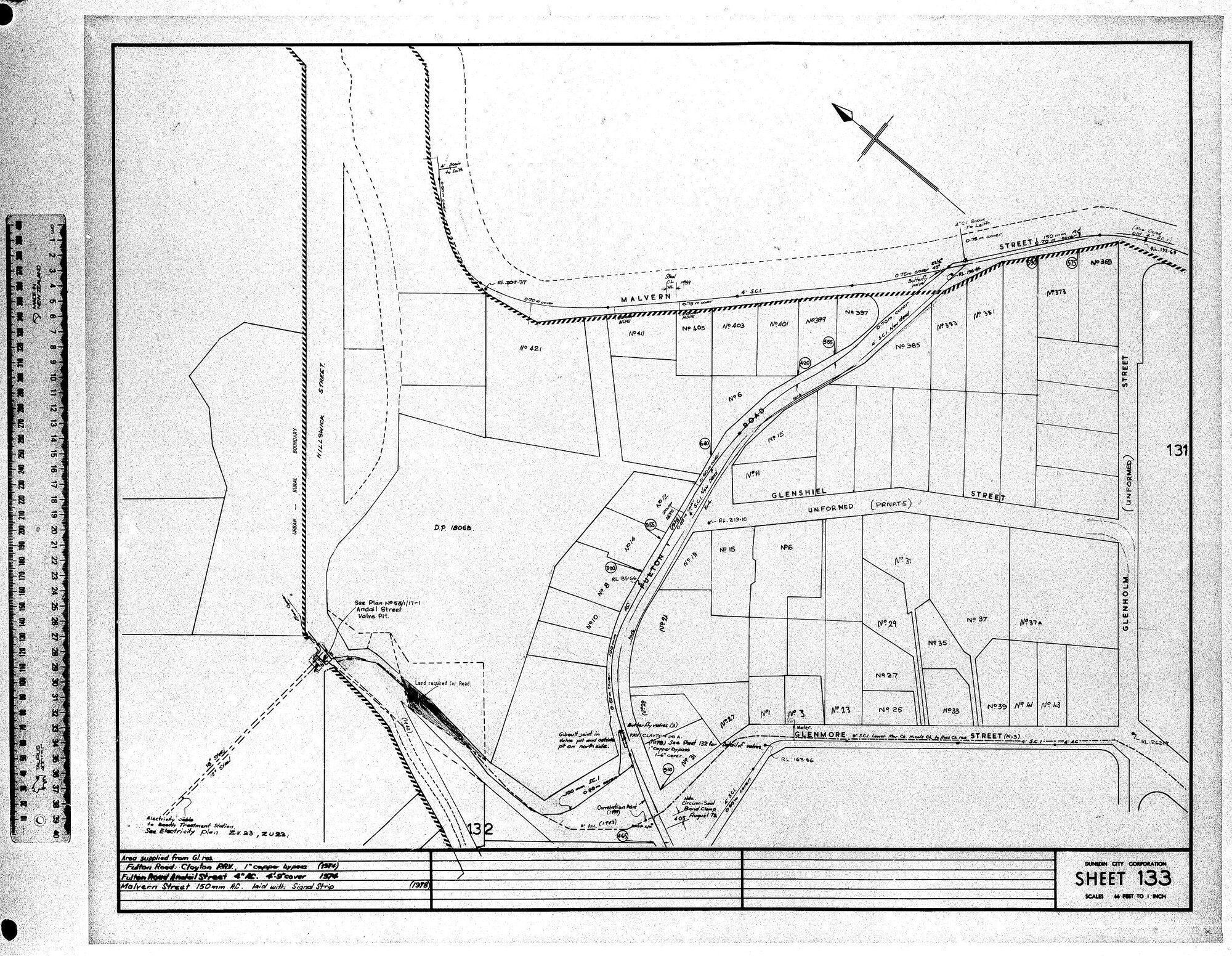 AREA SUPPLIED FROM GI. RES