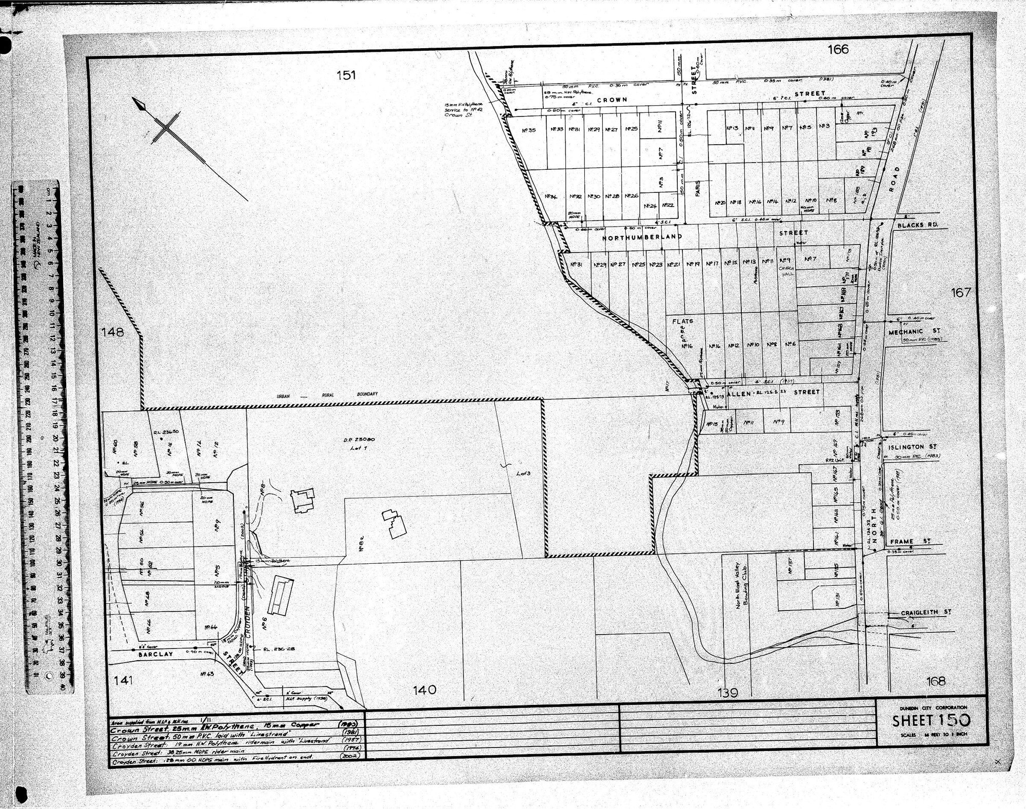 AREA SUPPLIED FROM H.L.5 &amp; M. H. RES - 1/11