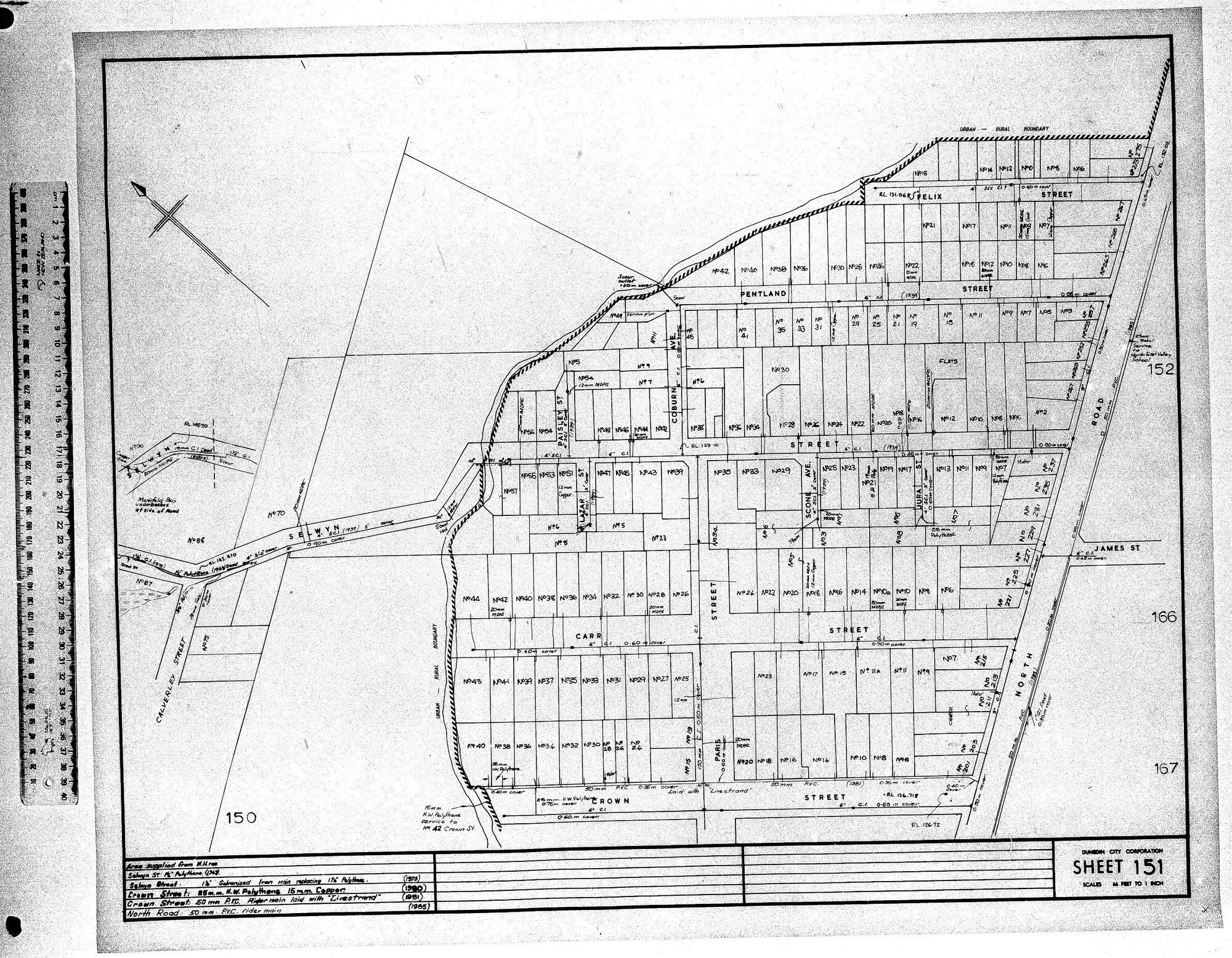 AREA SUPPLIED FROM M.H RES. 