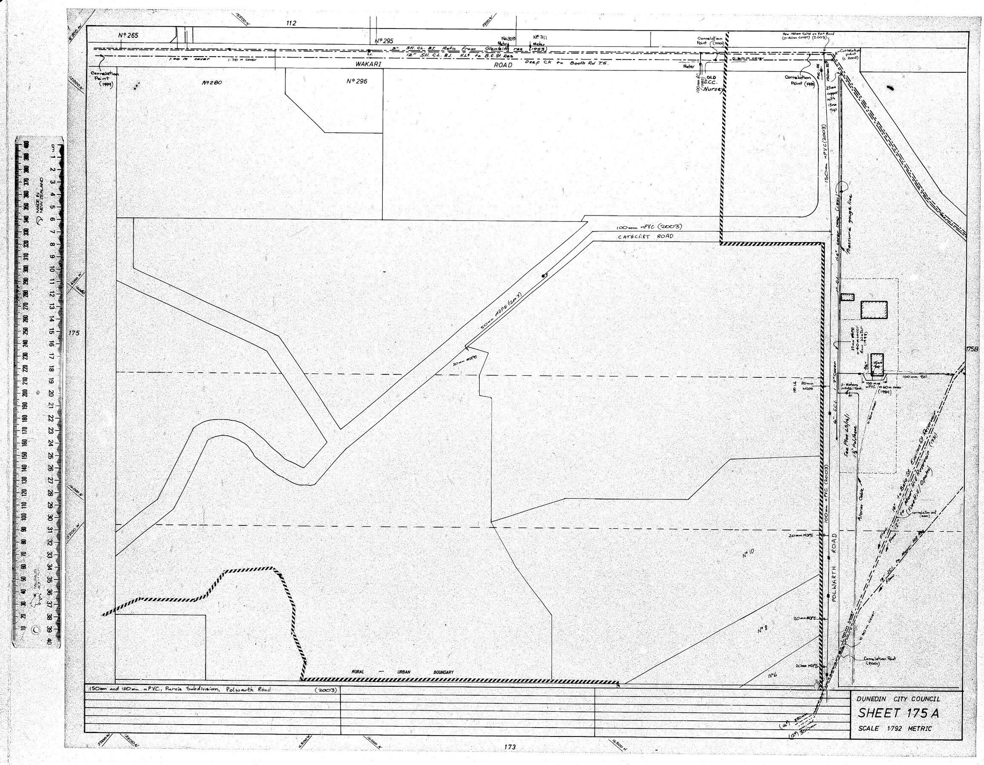 DURVIS SUBDIVITION POLWARTH ROAD