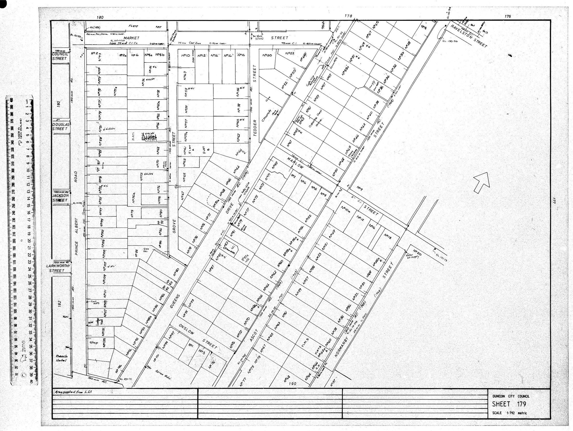 AREA SUPPLIED FROM L.L.5