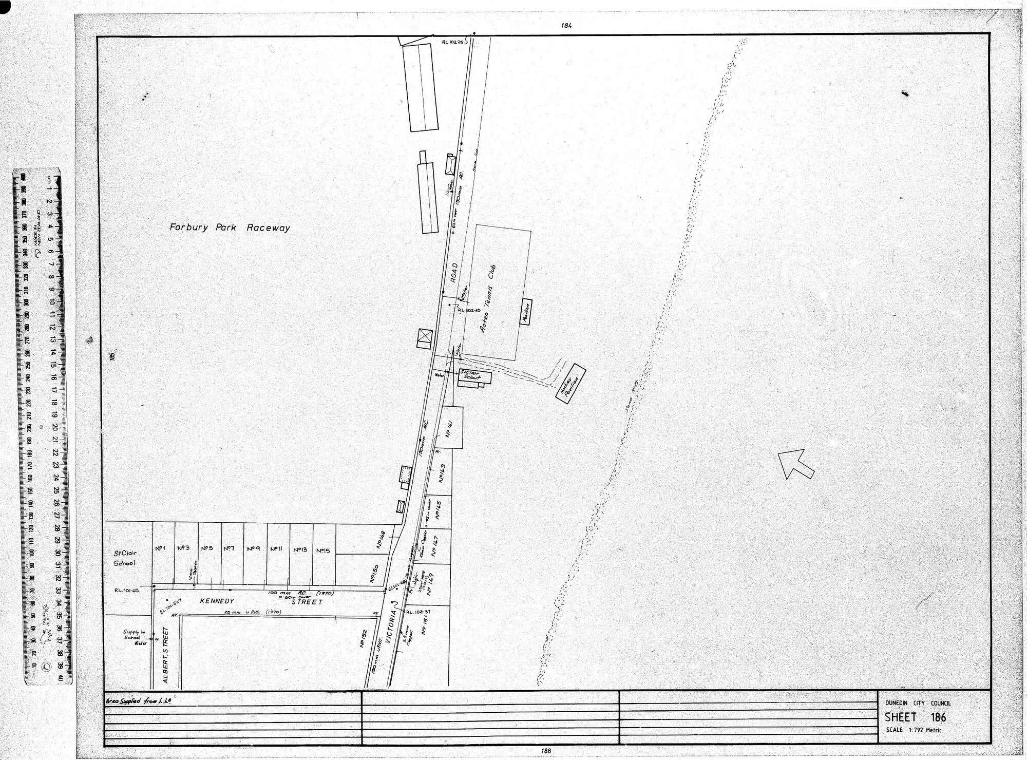 AREA SUPPLIED FROM L.L.5