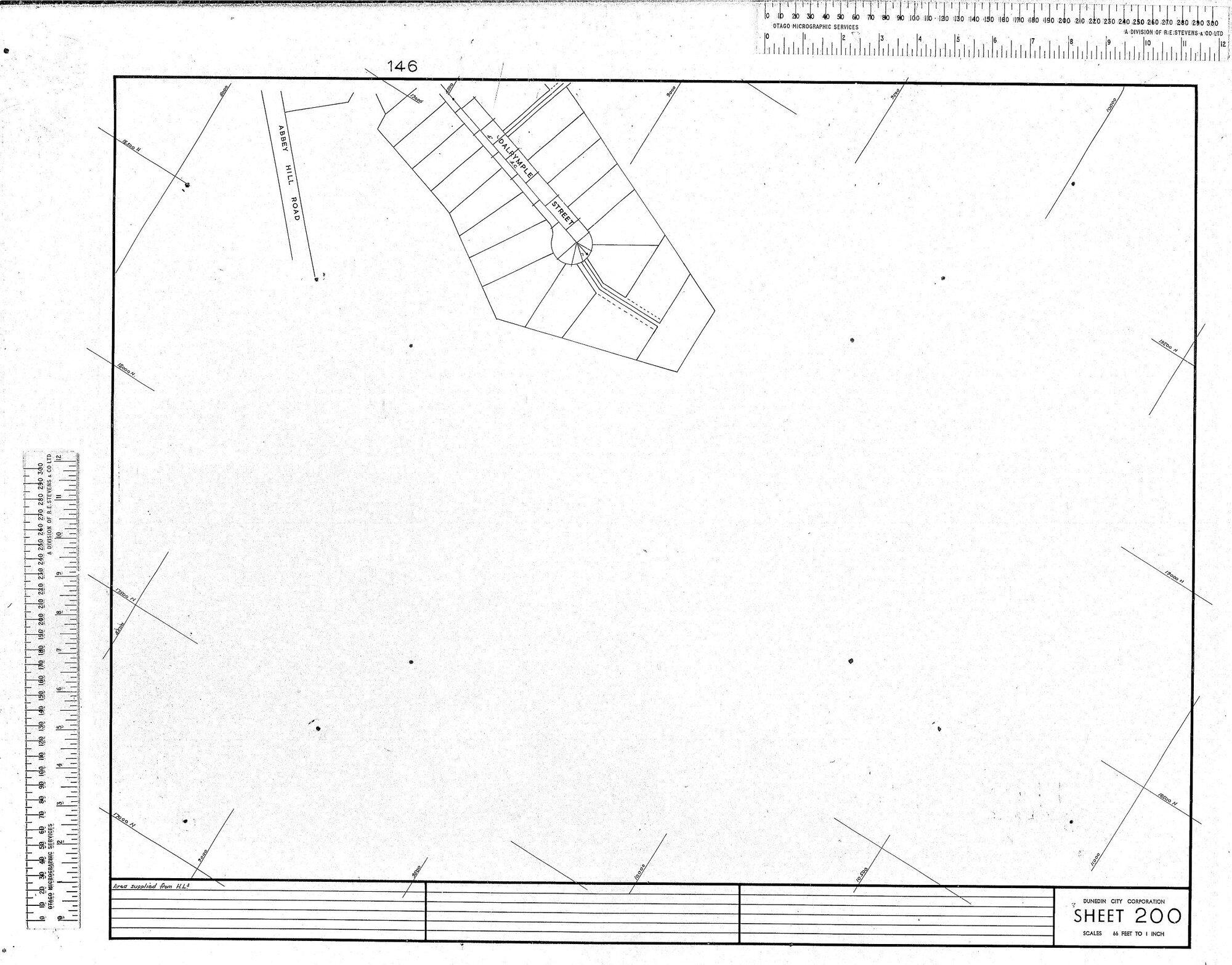 AREA SUPPLIED FROM H.L.S