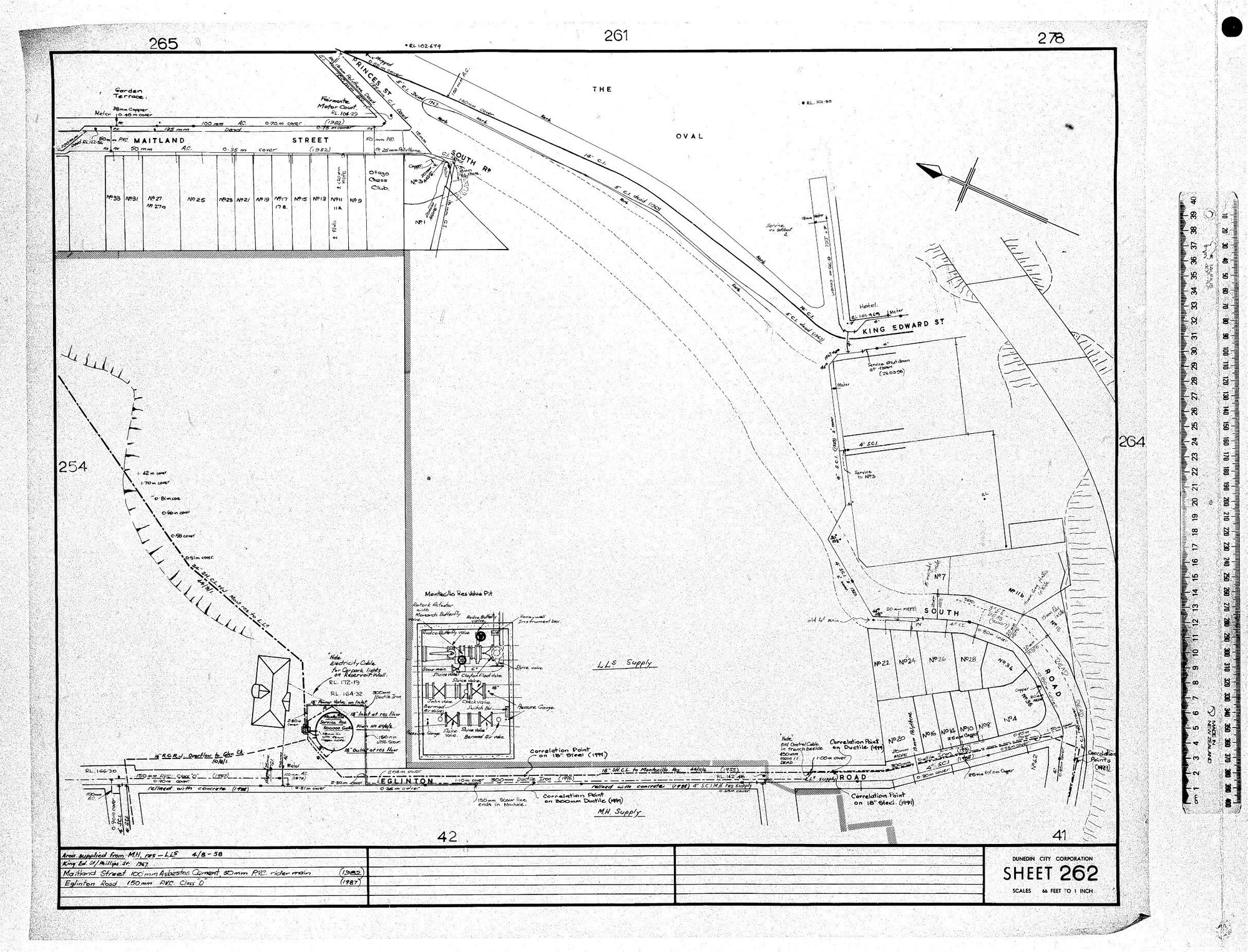AREA SUPPLIED FROM M.H. RES &amp; L.L.5 - 4/8 - 58