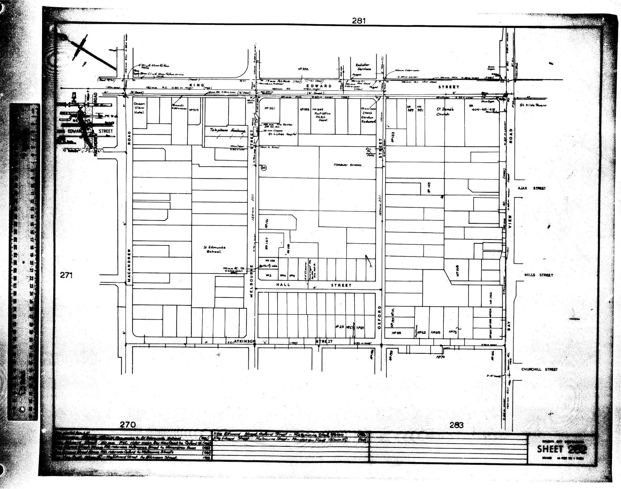 AREA SUPPLIED FROM L .L.5