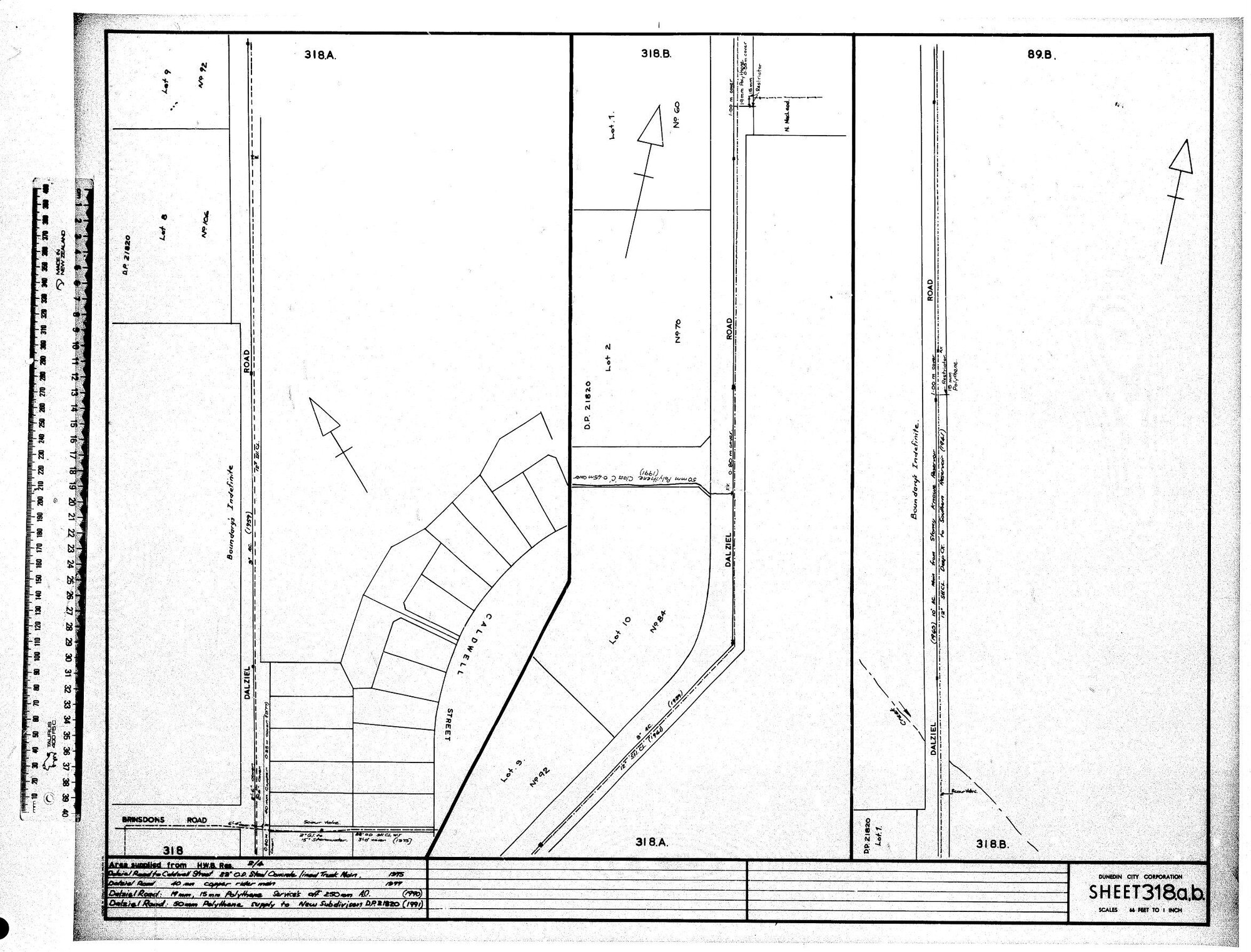 AREA SUPPLIED FROM H.W.B RES. - 2/4