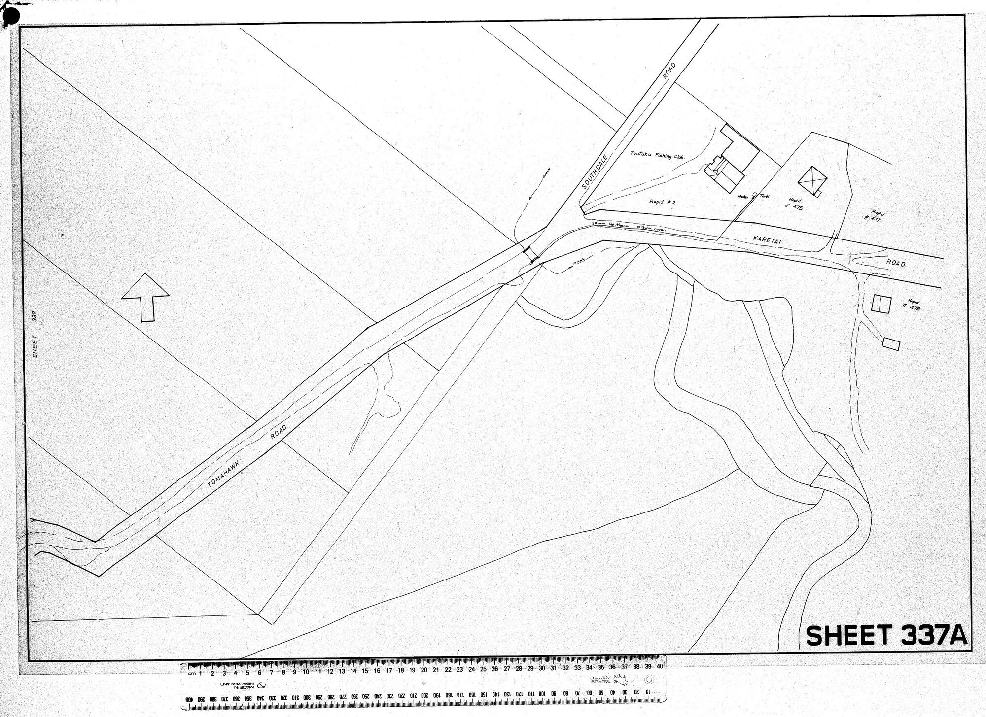 AREA SUPPLIED - TOMAHAWK ROAD KARETAI ROAD