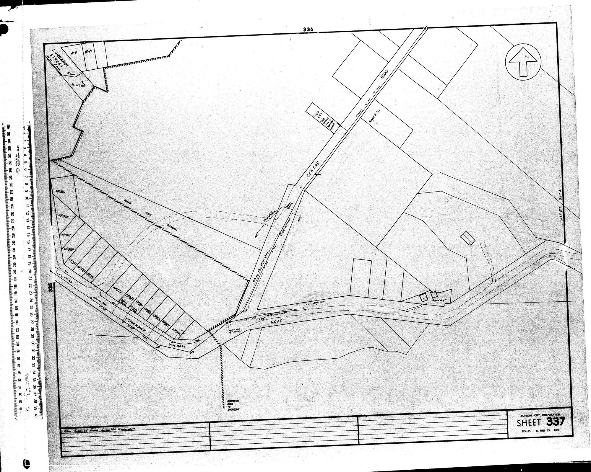 AREA SUPPLIED FROM GREENHILL RESERVOIR