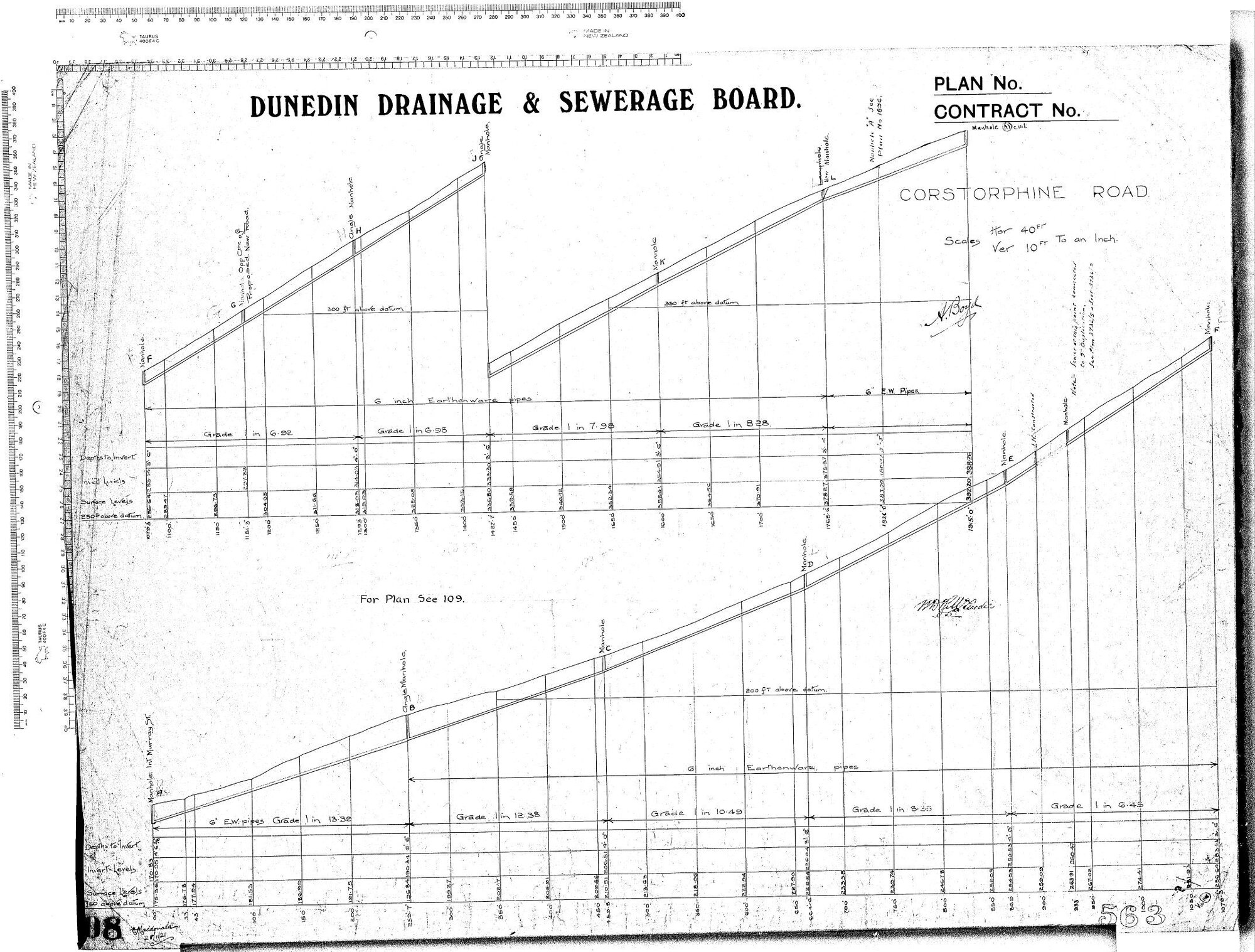 Corstorphine Road Reticulation