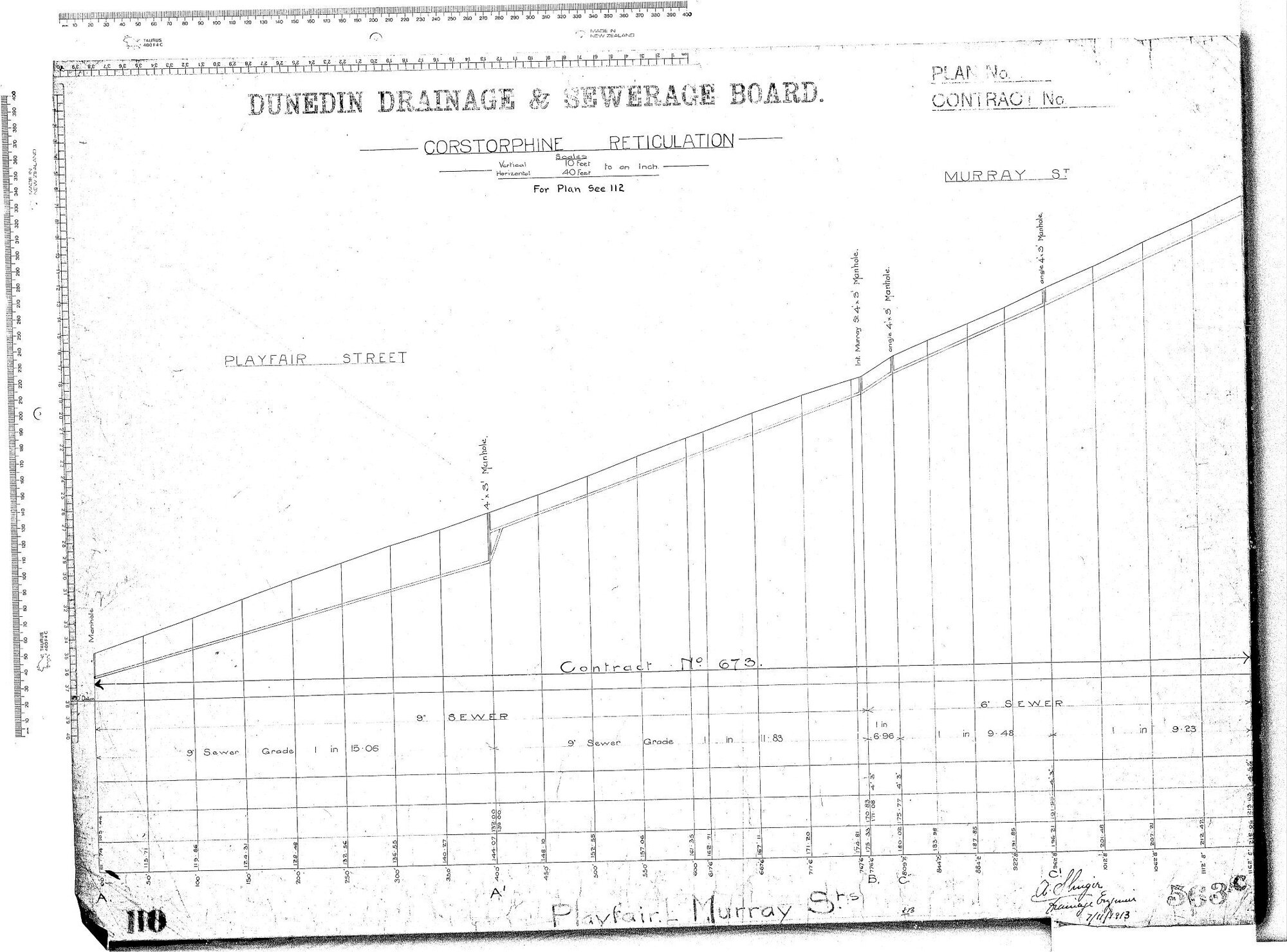 Corstorphine Reticulation - Playfair &amp; Murray Street