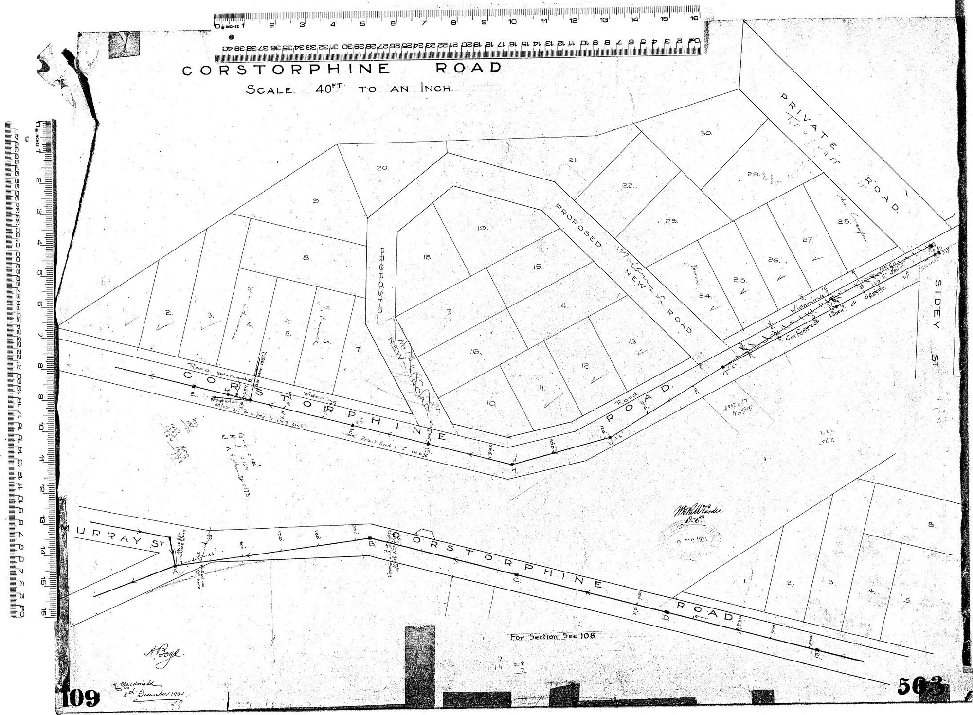 Corstorphine Road Foul Sewer
