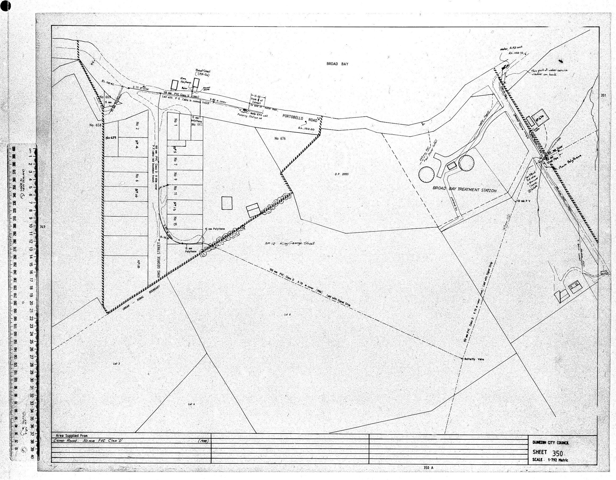 AREA SUPPLIED - BROAD BAY TREATMENT STATION