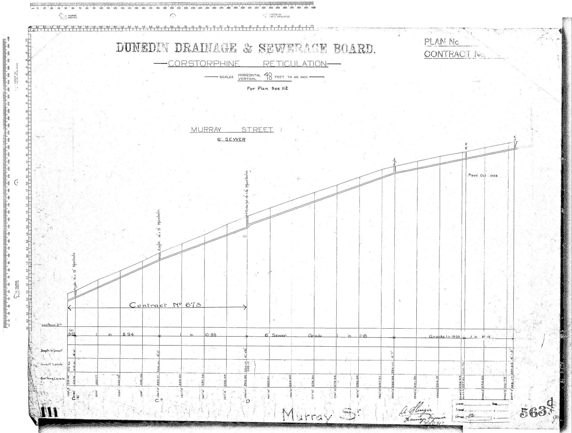 Corstorphine Reticulation - Murray Street