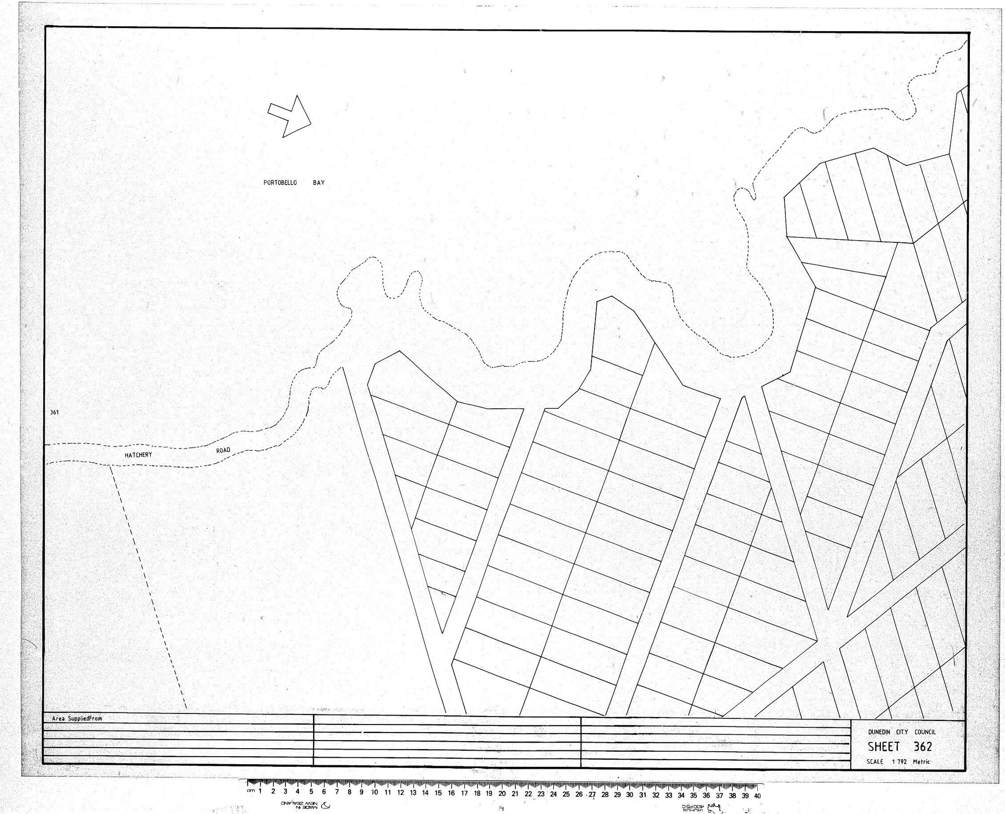 AREA SUPPLIED - PORTOBELLO BAY
