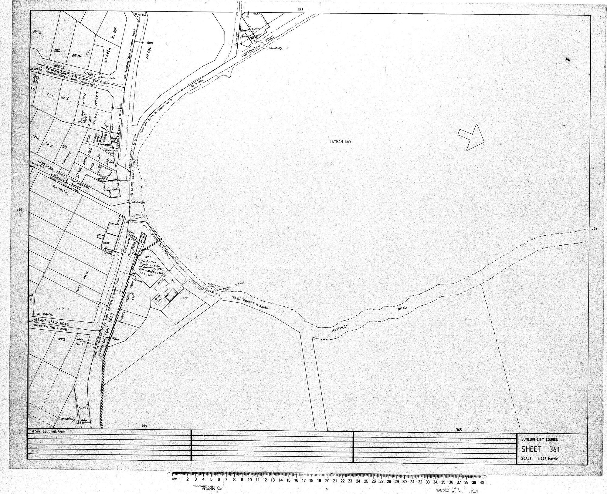 AREA SUPPLIED - LATHAM BAY