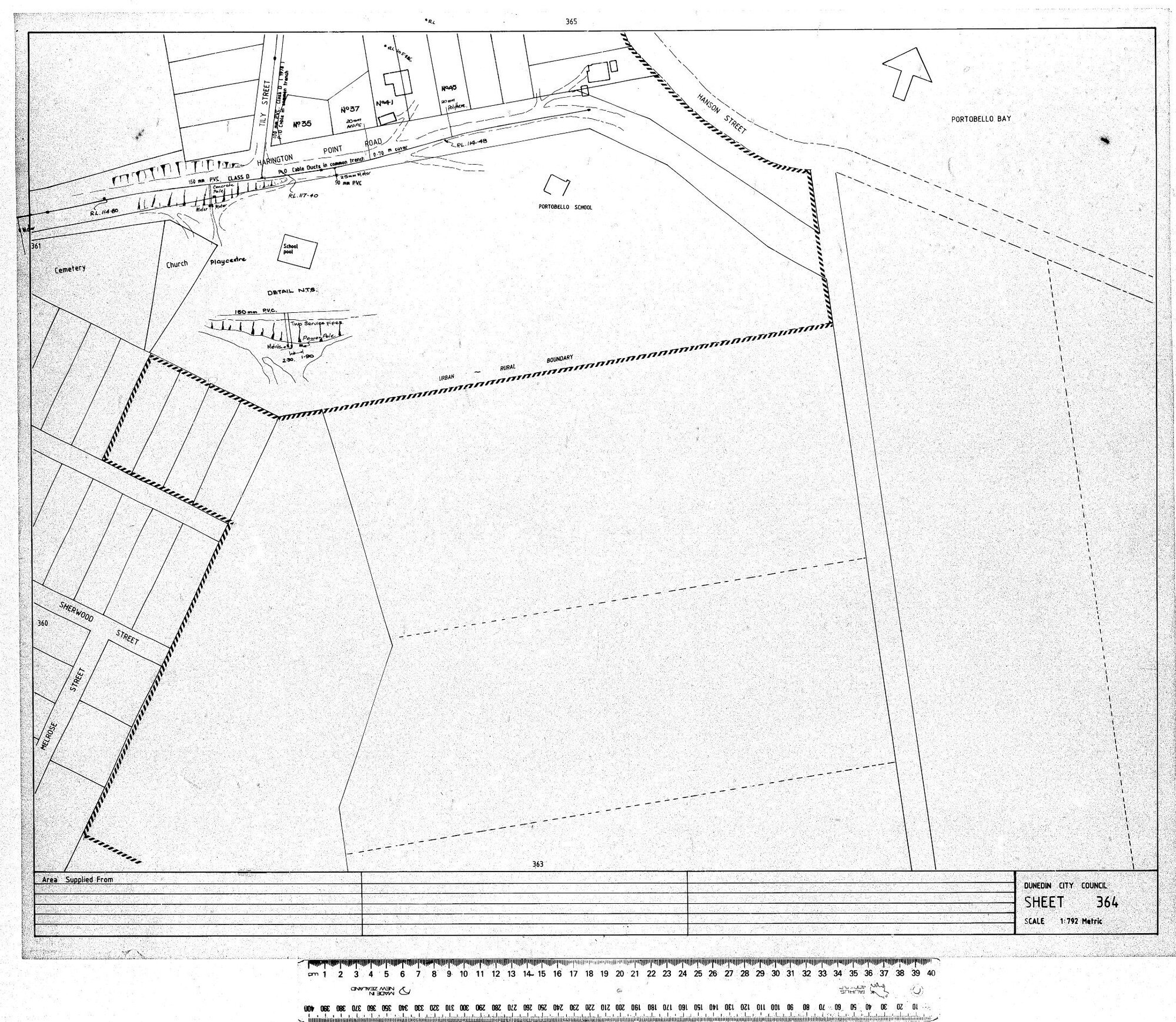 AREA SUPPLIED - PORTOBELLO BAY