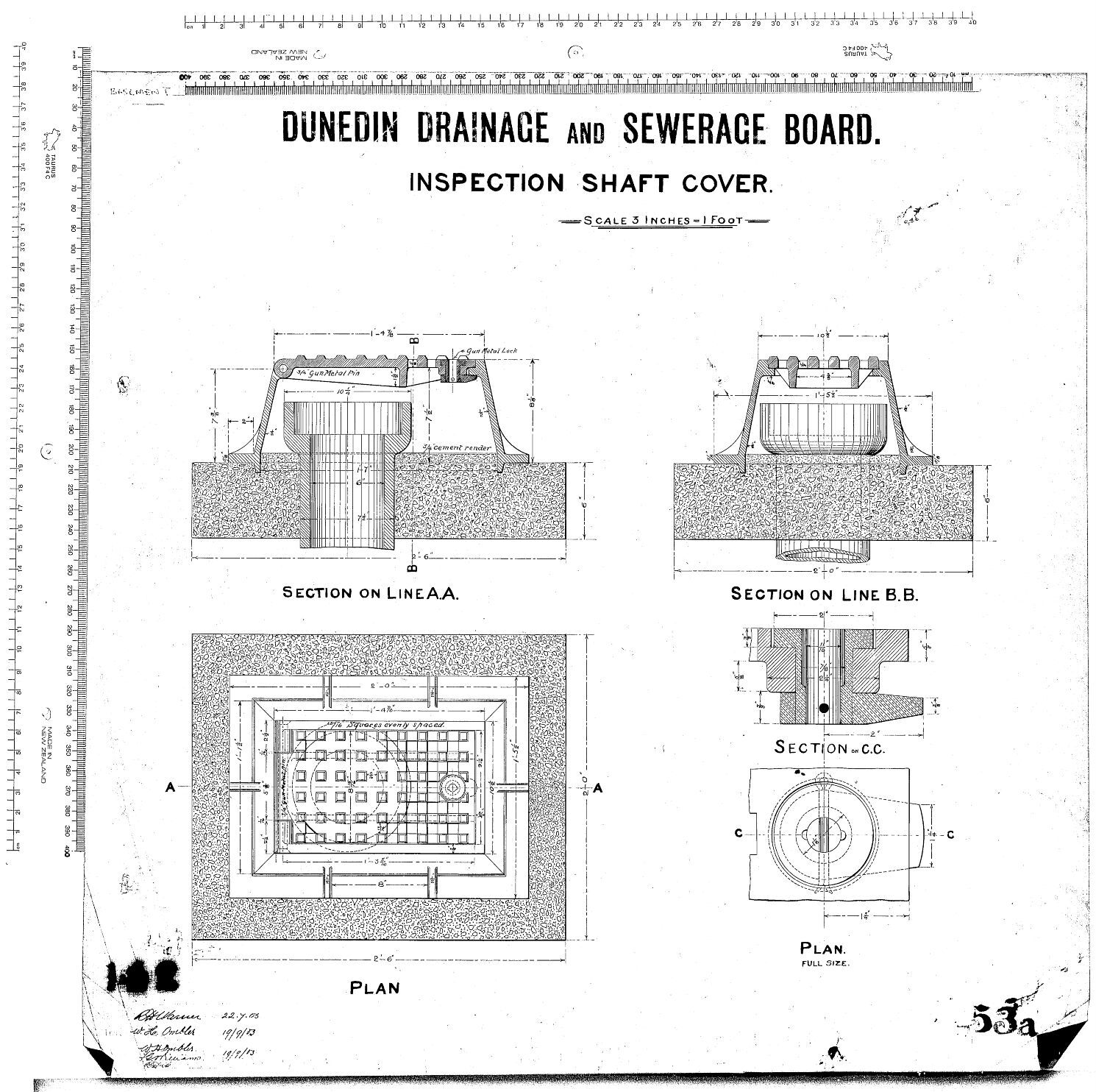 Inspection Shaft Cover