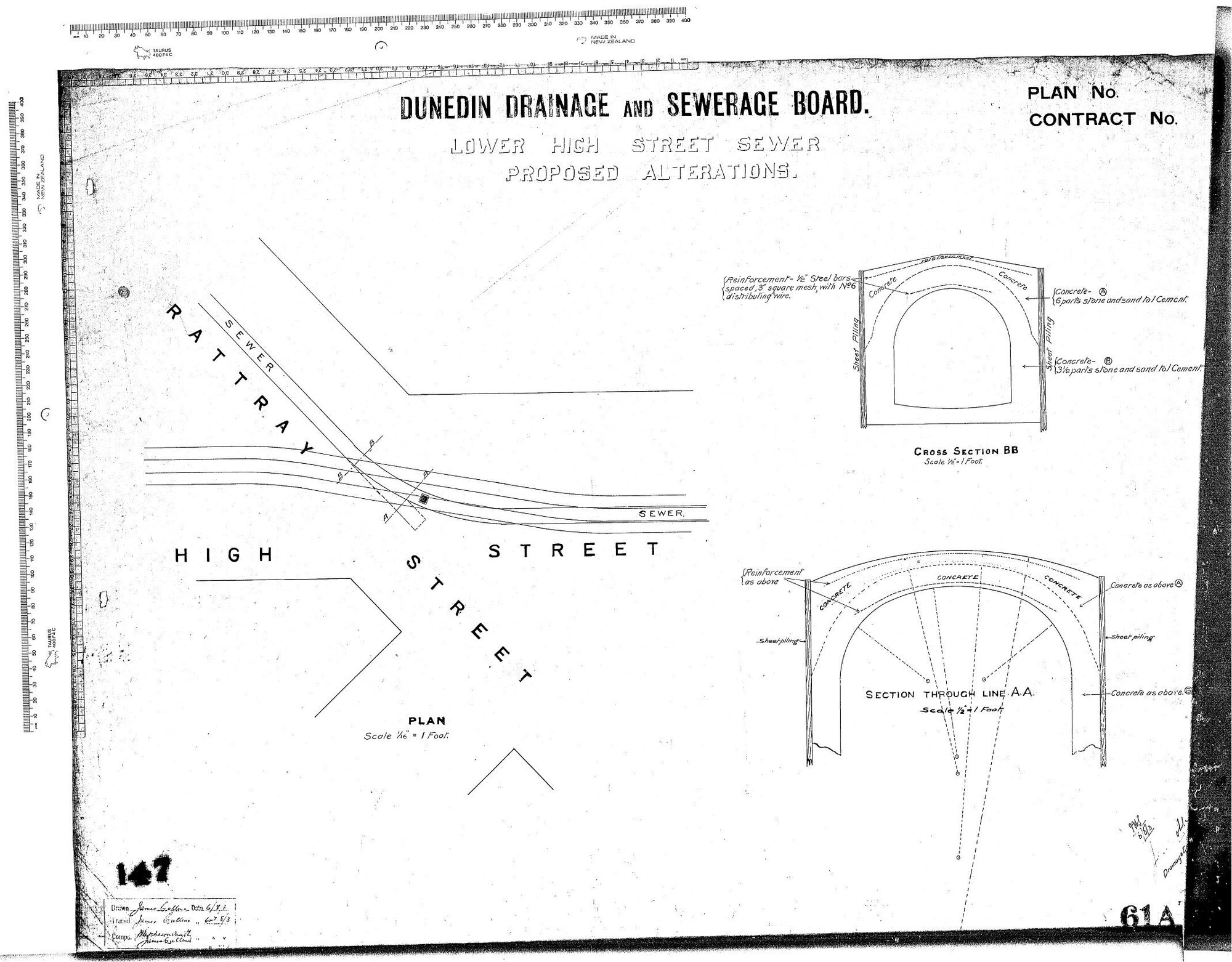 Lower High Street Sewer Proposed Alterations