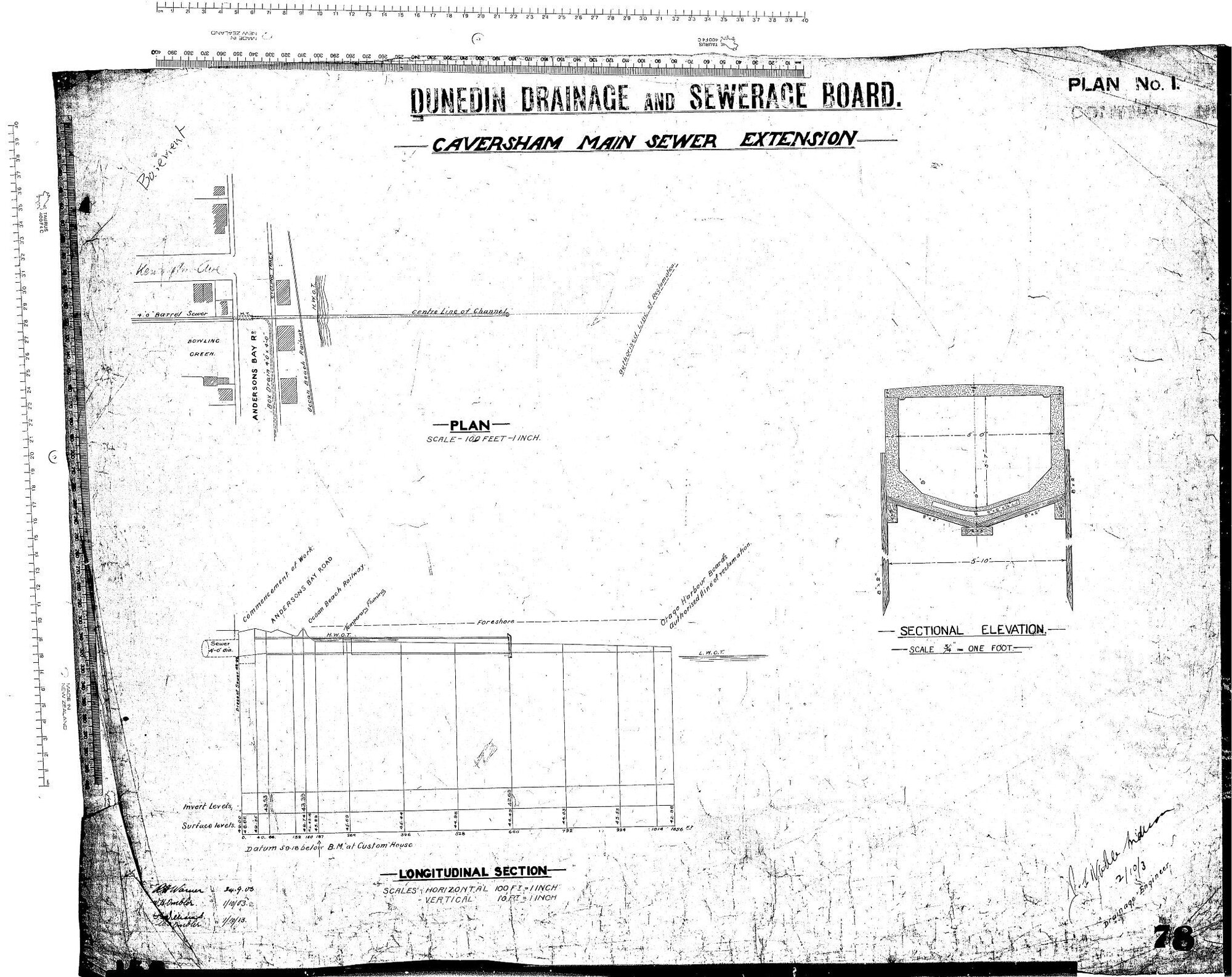 Caversham Main Sewer Extension