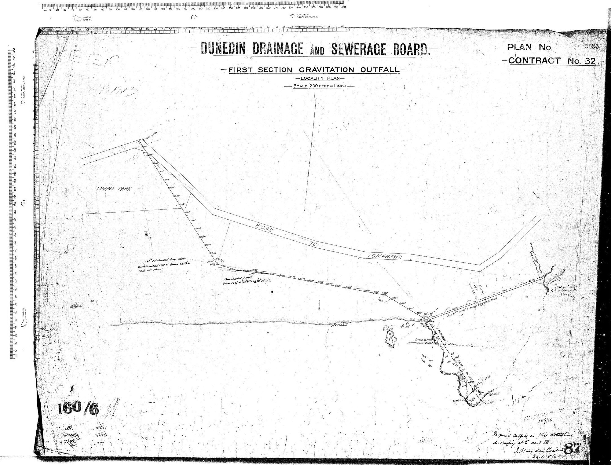 First Section Gravitation Outfall